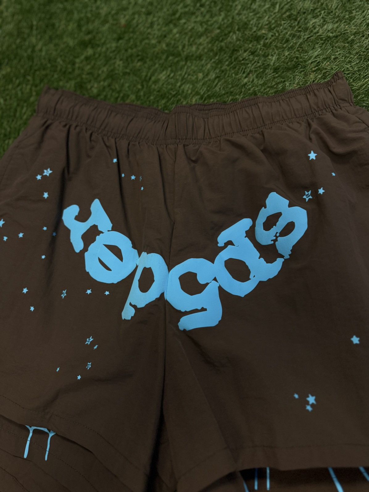 Sp5der Sp5der Double Layer Shorts Brown/Blue Size M (NEW) Size US 30 / EU 46 - 2 Thumbnail