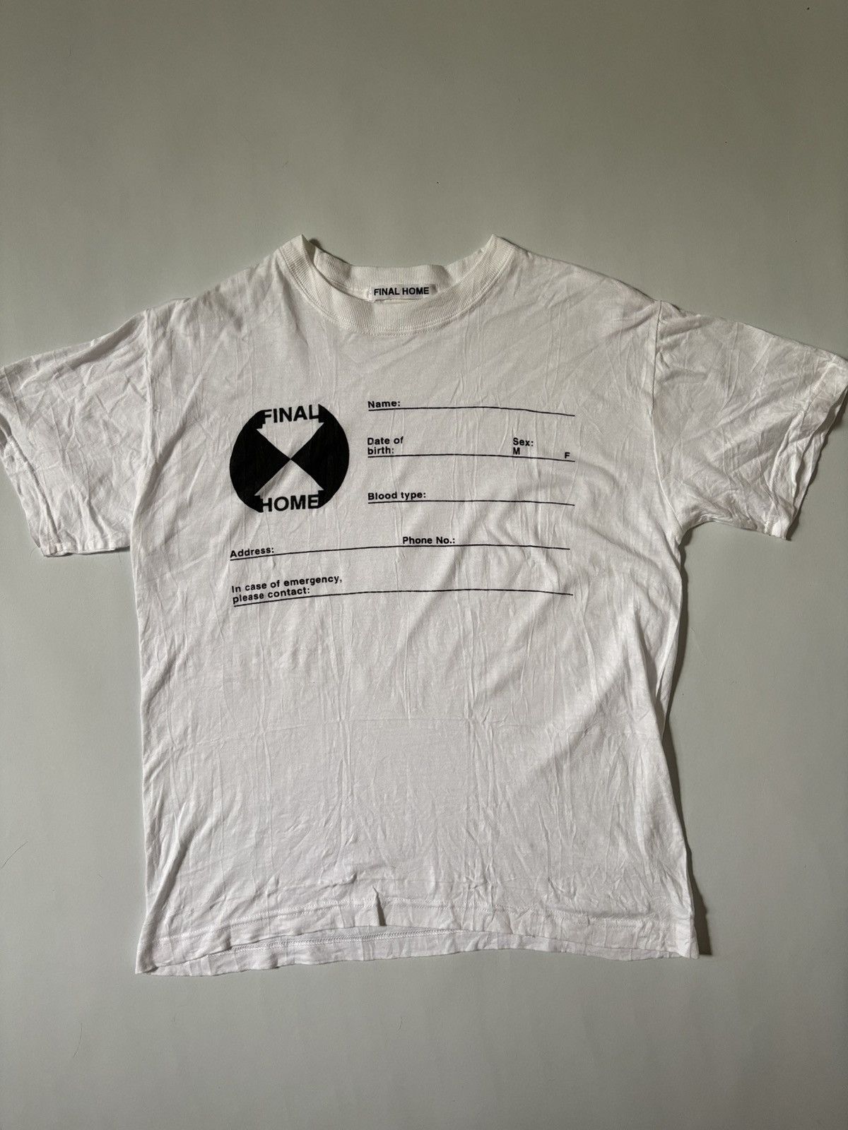 Final Home Final Home White Survival Tee Size US S / EU 44-46 / 1 - 1 Thumbnail