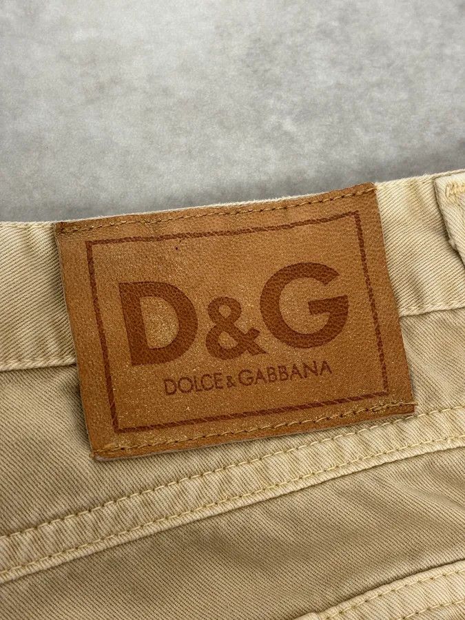 Dolce & Gabbana SS2003 Dolce & Gabbana Beige Cargo Utility Pants Size US 32 / EU 48 - 11 Thumbnail