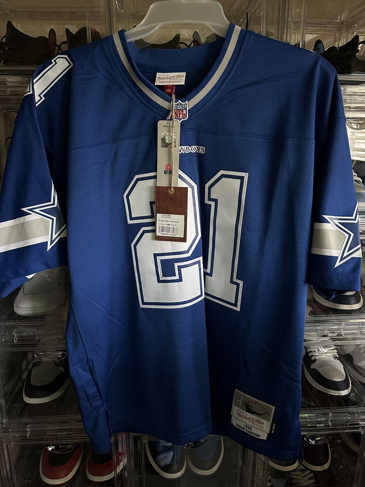 Mitchell & Ness Legacy Deion Sanders Dallas Cowboys 1996 Jersey