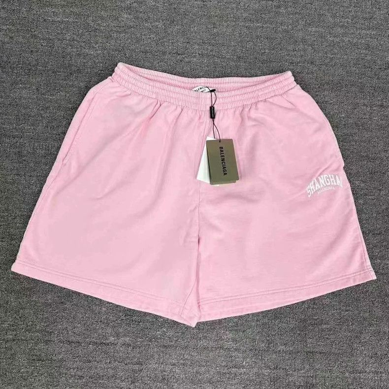 Balenciaga Balenciaga size M Shanghai Limited Pink Logo Shorts Size US 28 / EU 44 - 1 Thumbnail