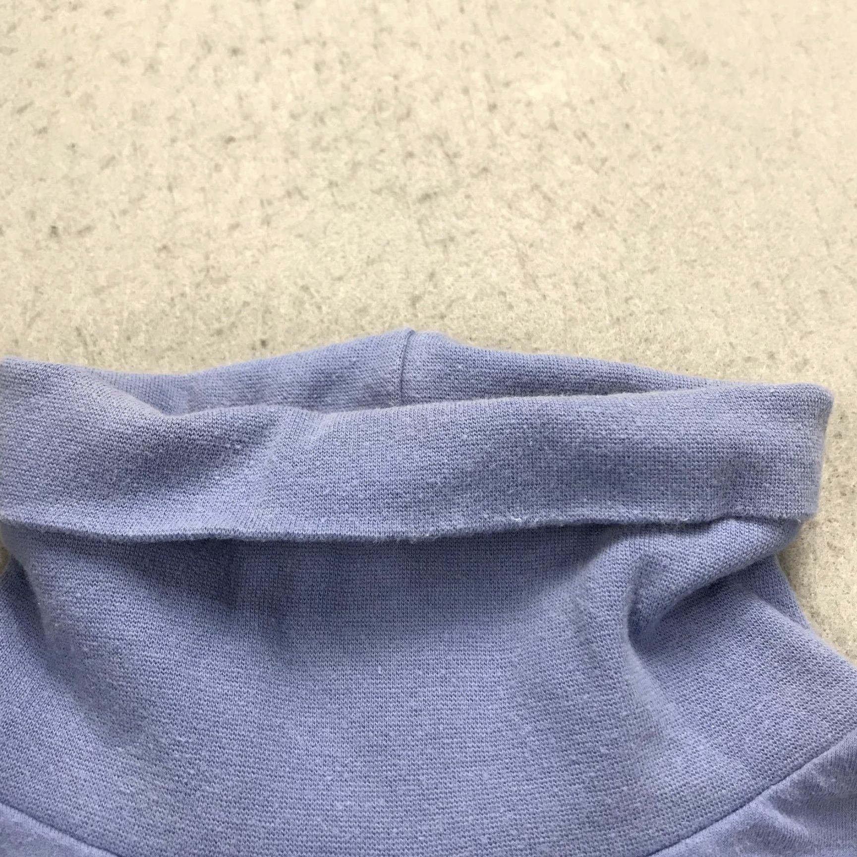 Gap VINTAGE Gap Shirt Mens M Blue Purple Single Stitch Turtleneck Made USA 90s USA 90s Shirt Mens M Blue Purple Turtleneck Cotton Size US M / EU 48-50 / 2 - 5 Thumbnail