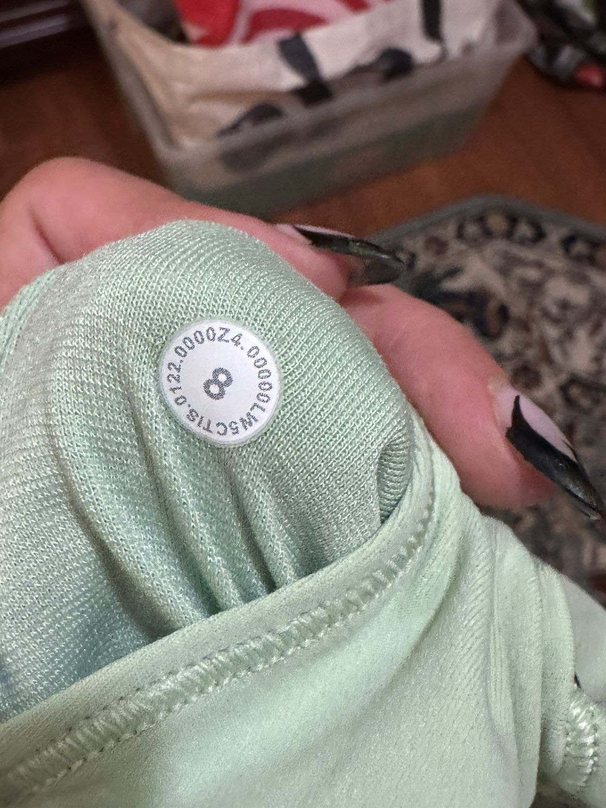 Lululemon Lululemon Green Leggings M Size 27" / US 4 / IT 40 - 3 Thumbnail