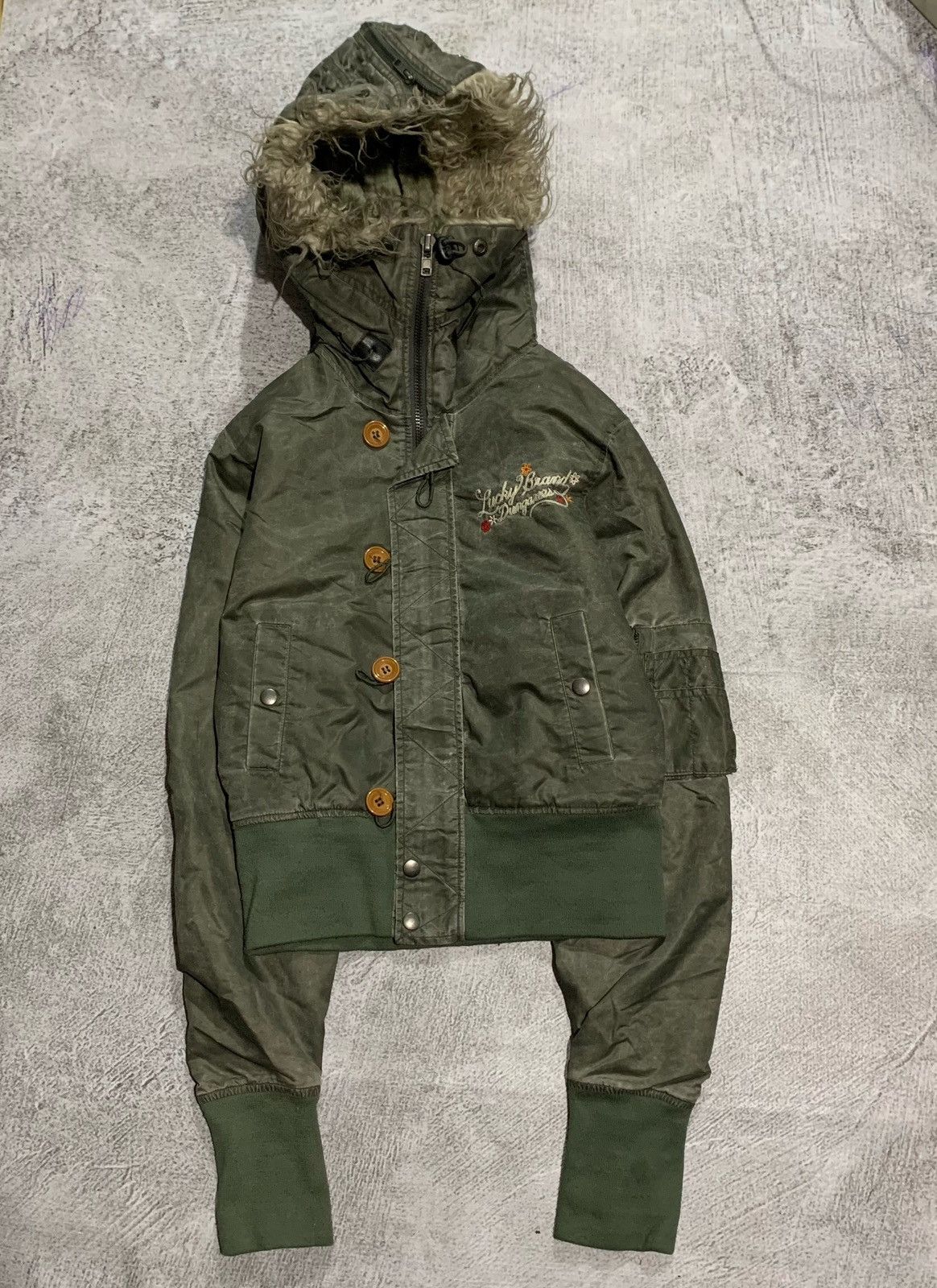 Japanese Brand Y2k lucky brand LGB style fur jacket Size US M / EU 48-50 / 2 - 1 Thumbnail