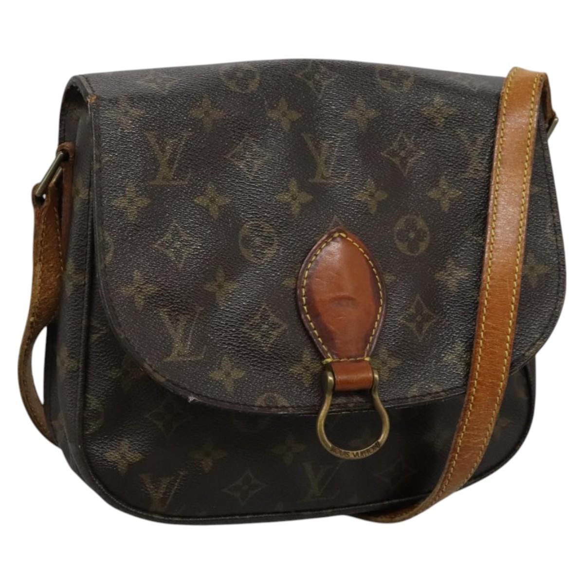 Louis Vuitton LOUIS VUITTON Monogram Saint Cloud GM Shoulder Bag M51242 Size ONE SIZE - 1 Thumbnail