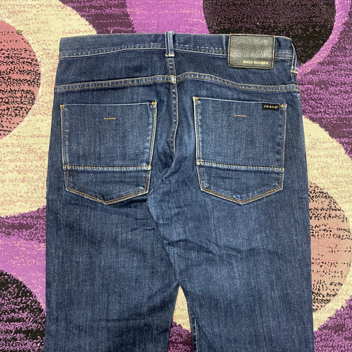 Japanese Brand × Vintage Back Number Denim Selvedge Size US 32 / EU 48 - 8 Thumbnail