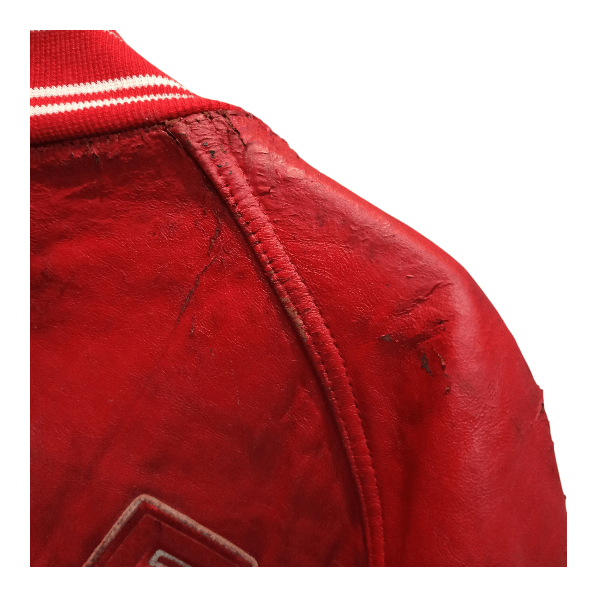 Avirex × Vintage Rare Vintage Leather varsity Jacket Avirex Size US S / EU 44-46 / 1 - 4 Thumbnail