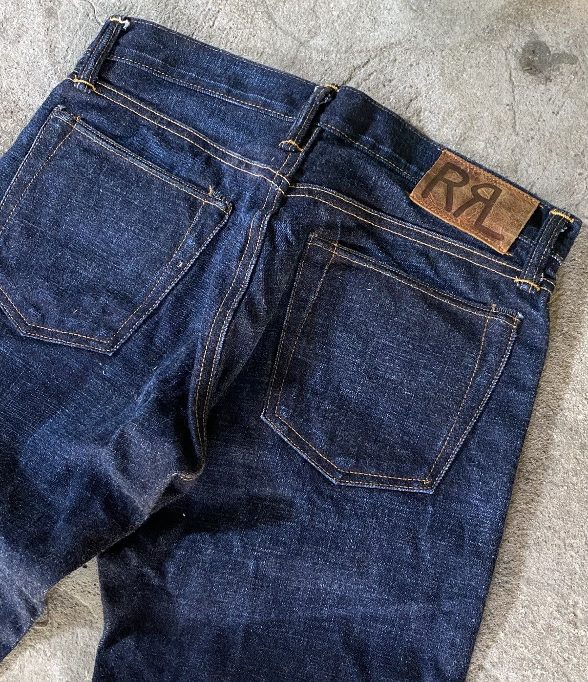 RRL Ralph Lauren RRL - Japan Indigo Selvedge Jeans Size US 30 / EU 46 - 3 Thumbnail