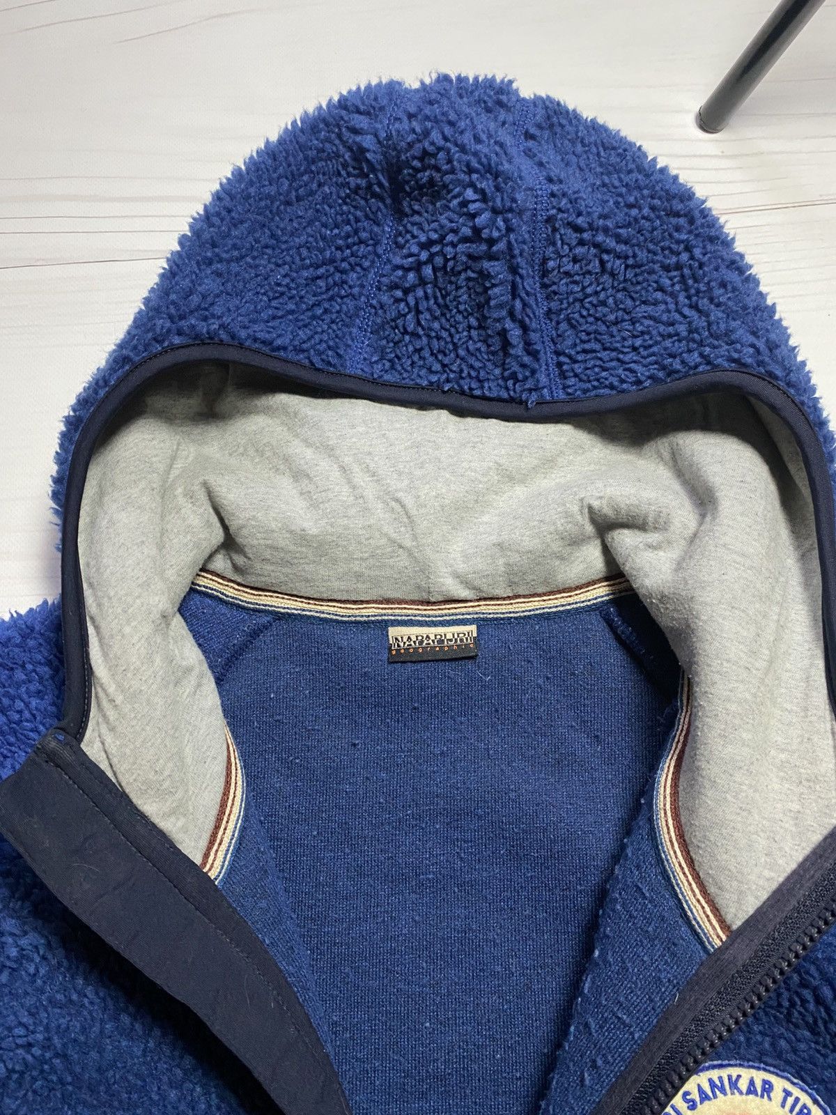 Napapijri Napapijri Yupik hood 1 sherpa fleece jacket Size US M / EU 48-50 / 2 - 3 Thumbnail