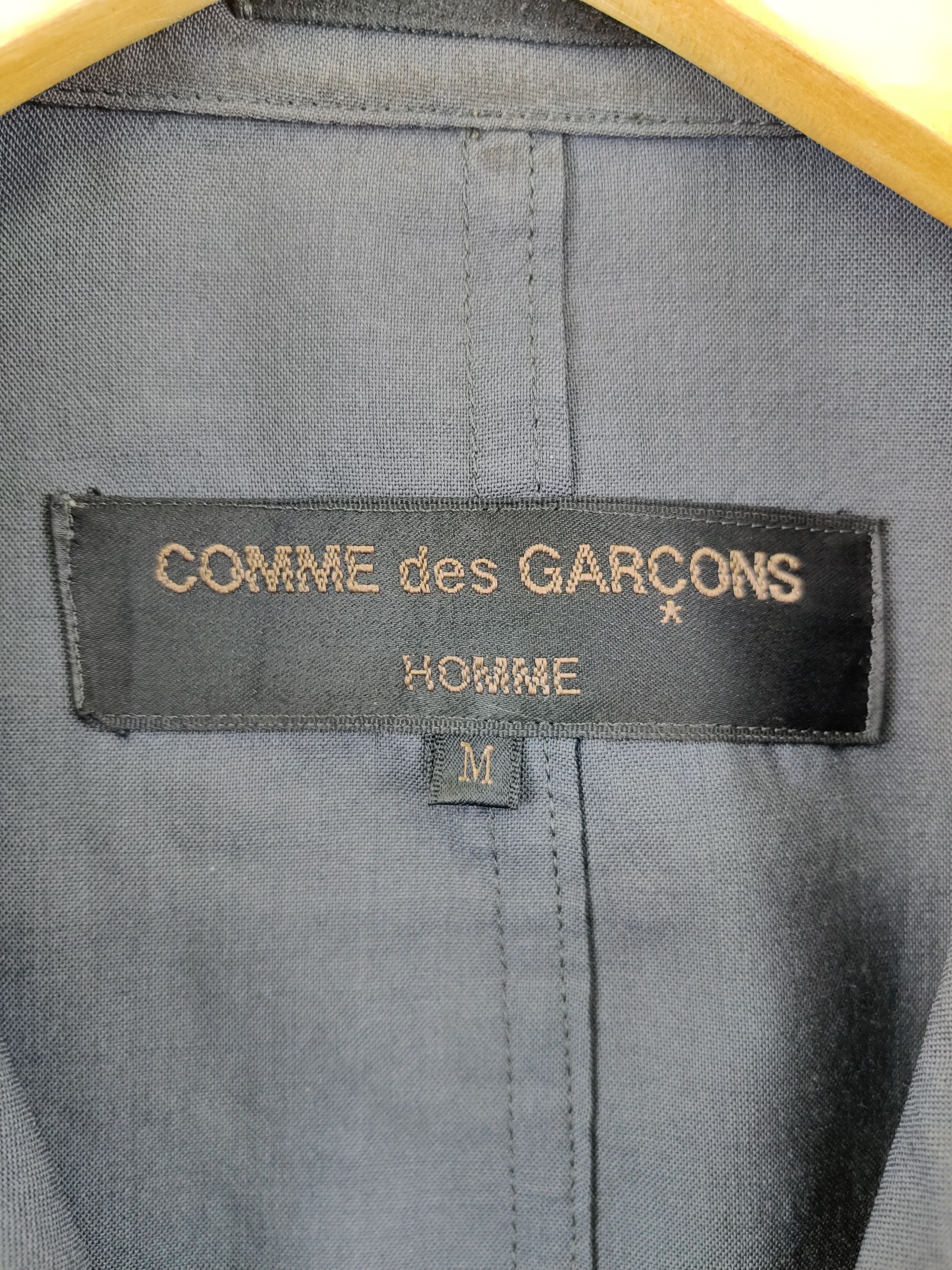 Comme des Garcons AD 2000 Comme Des Garcons Homme Single Breasted Blazer Size US M / EU 48-50 / 2 - 9 Thumbnail