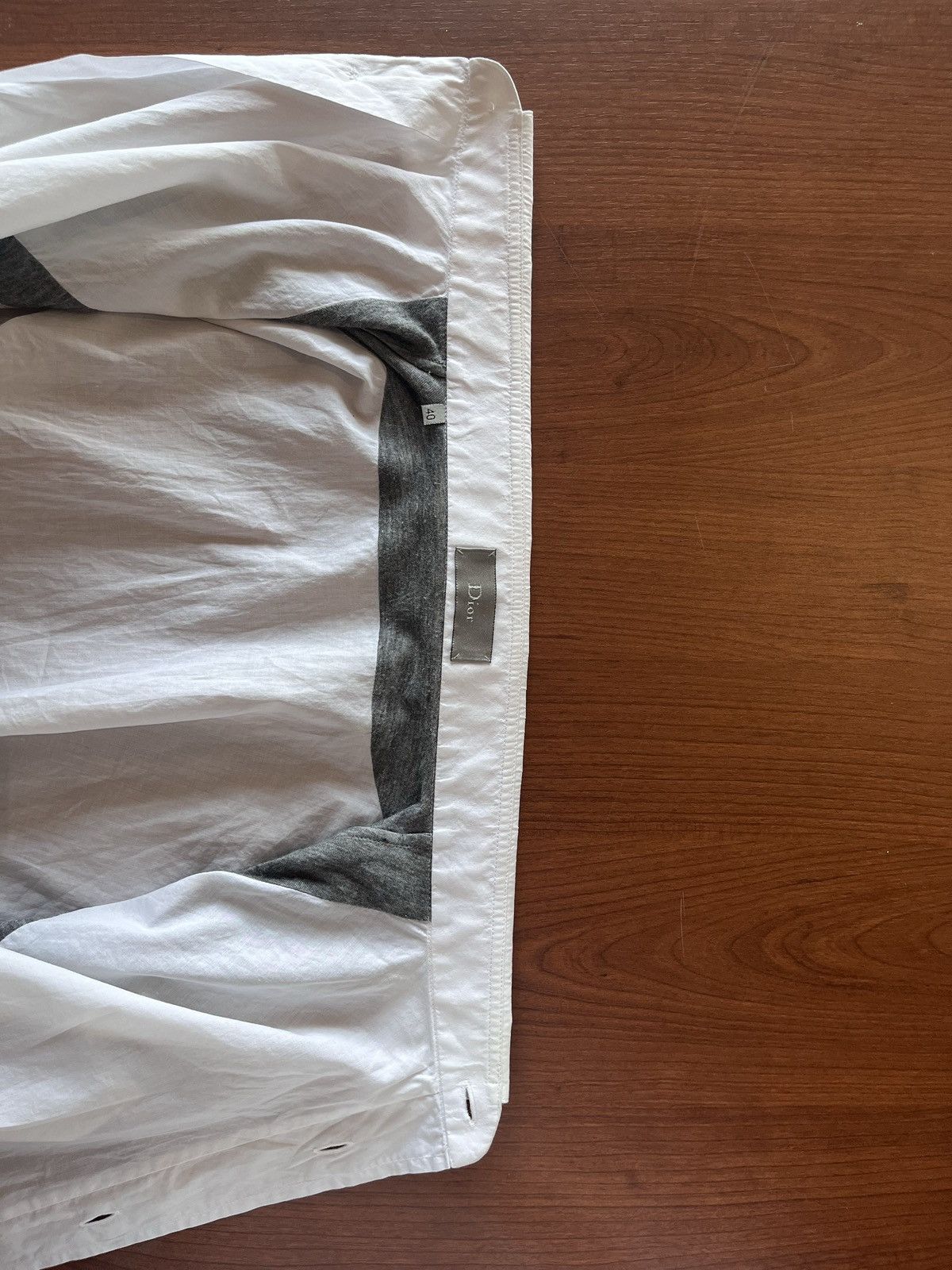 Dior Dior Sz 40 Dior Homme 07SS Back Stripe Shirt-2506 Size US L / EU 52-54 / 3 - 9 Thumbnail
