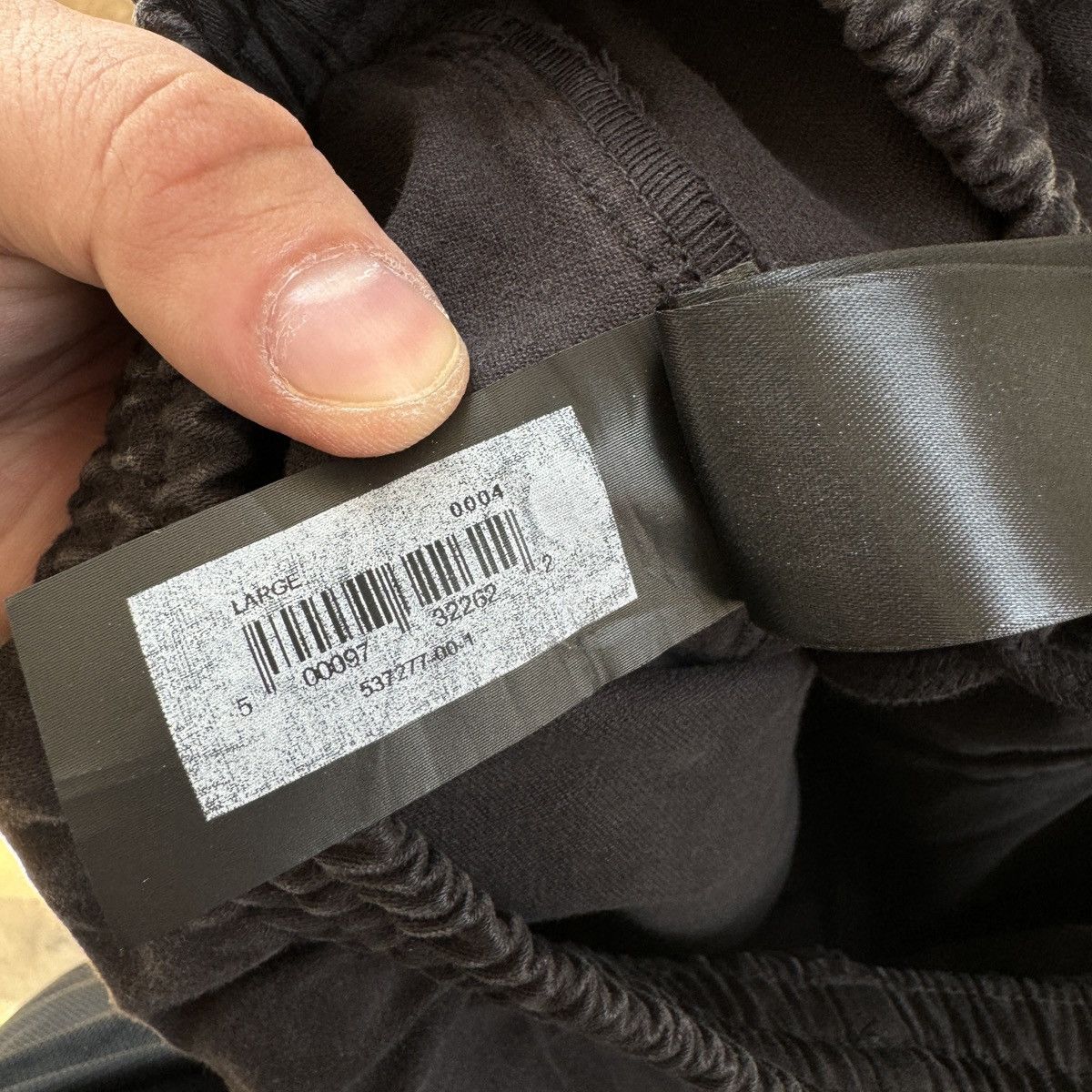Gap YZY x GAP Sateen Cargo Pants Washed Black Unreleased Size US 34 / EU 50 - 7 Thumbnail