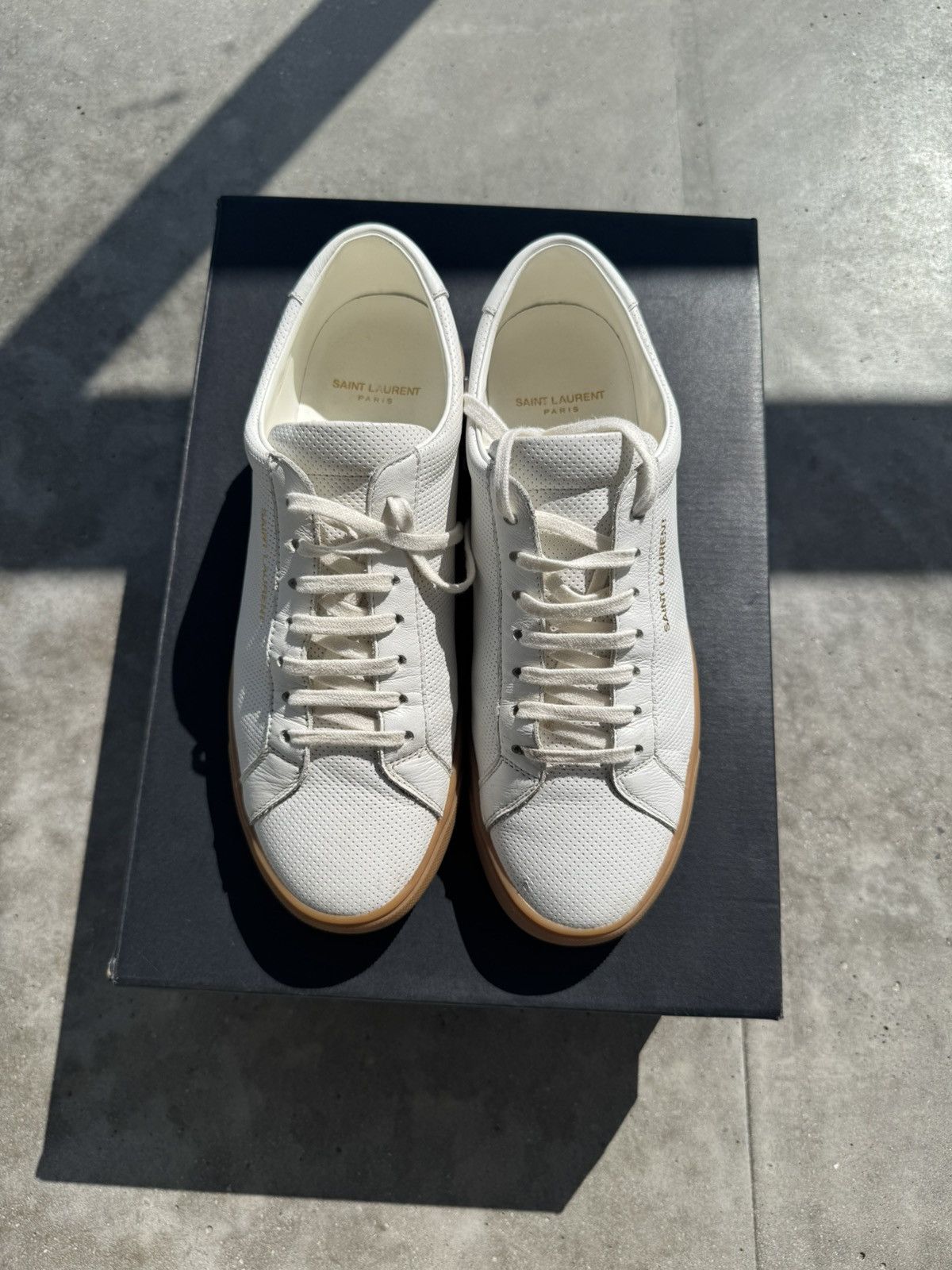 Saint Laurent Paris SLP Saint Laurent Court “Andy” SL/06 Sneakers hype Size US 8 / EU 41 - 8 Thumbnail