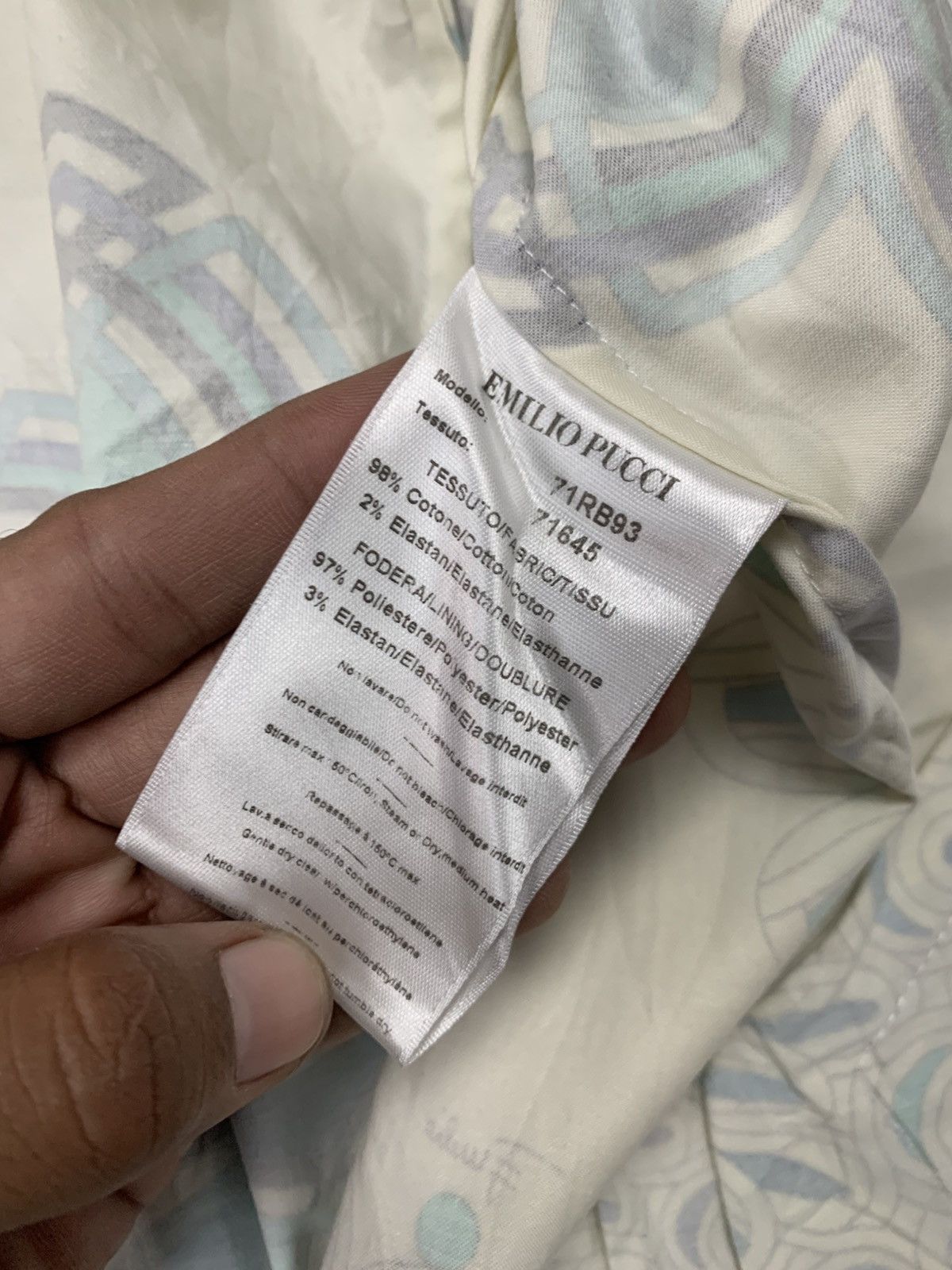 Emilio Pucci Emilio pucci printed blazer multi colour Size L / US 10 / IT 46 - 9 Thumbnail