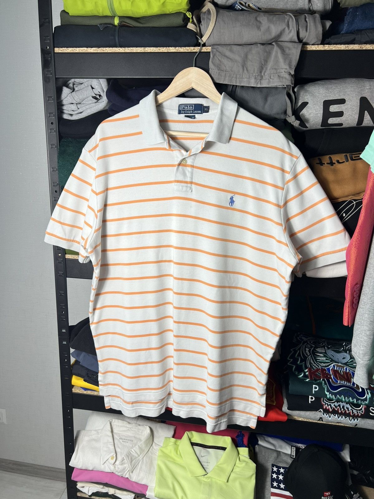 Polo Ralph Lauren Y2K Vintage Ralph Lauren Striped Polo Shirt – Size XL Size US XL / EU 56 / 4 - 1 Thumbnail