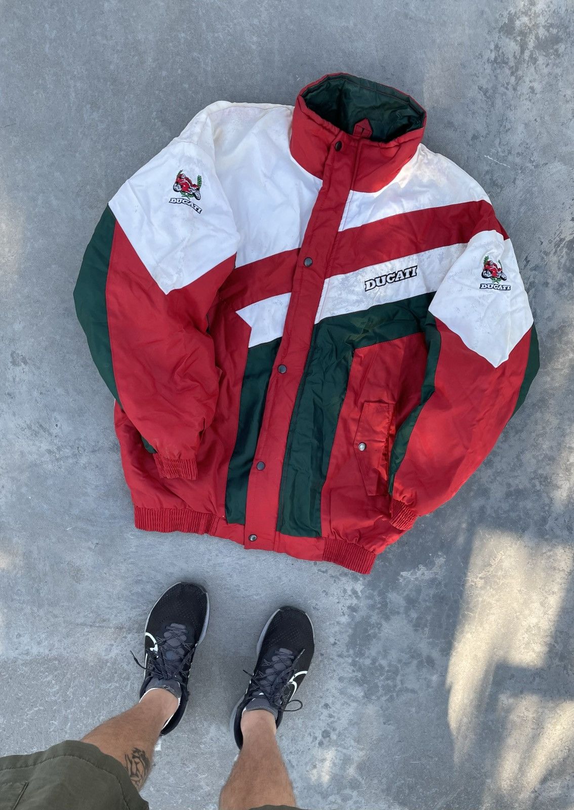 Vintage Ducati Racing Moto F1 Jacket Vintage Y2k Streetwear Size US XL / EU 56 / 4 - 2 Thumbnail