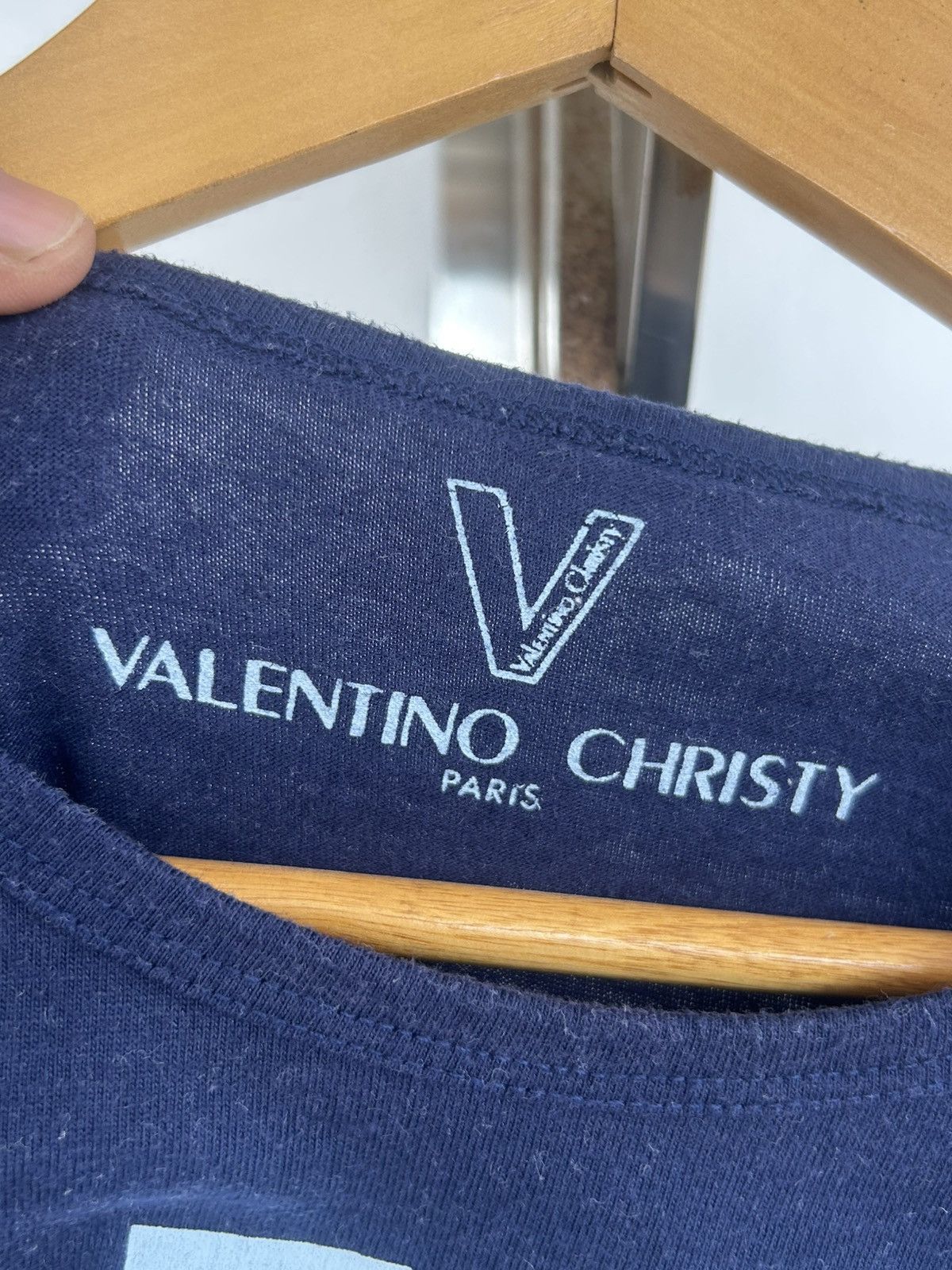 Valentino Valentino Christy Bluee Tee Fronthit Size S / US 4 / IT 40 - 4 Thumbnail