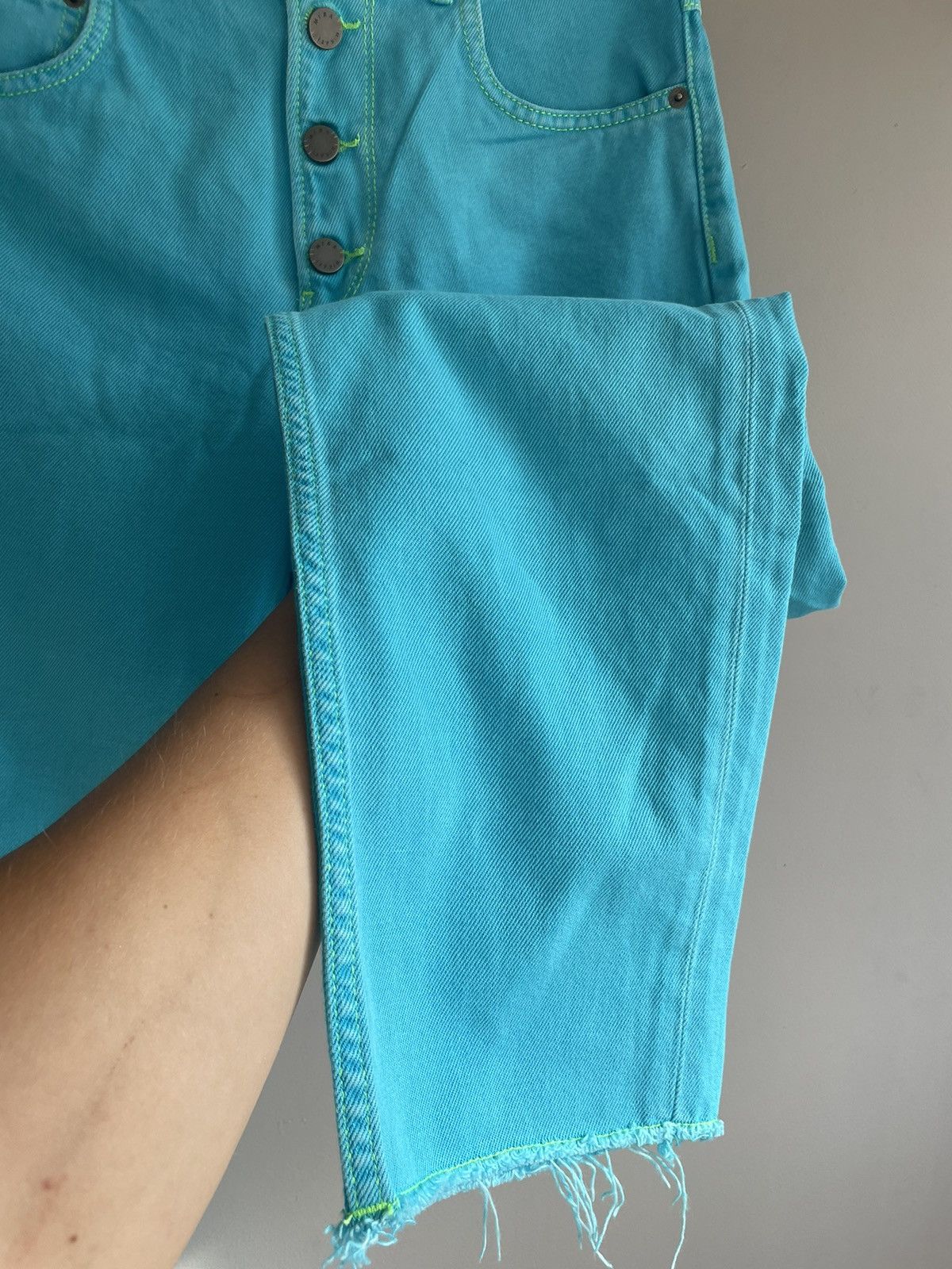 Mira Mikati Mira Mikati y2k Cotton Leans pants size eu36 Size 36" / US 14 / IT 50 - 4 Thumbnail