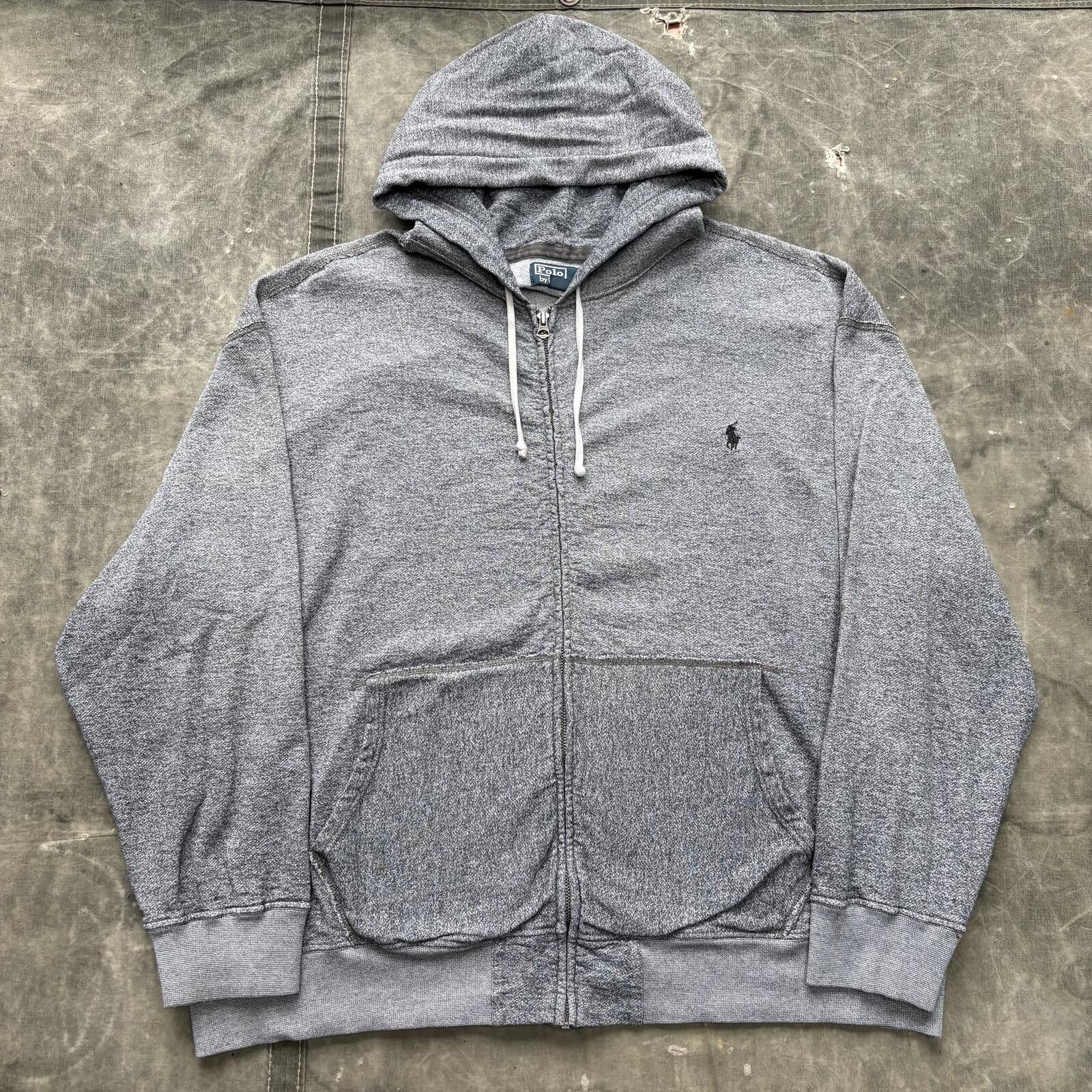 Polo Ralph Lauren Vintage Y2K Polo Ralph Lauren 3XB Big Preppy Full Zip Hoodie Size US XXL / EU 58 / 5 - 1 Thumbnail
