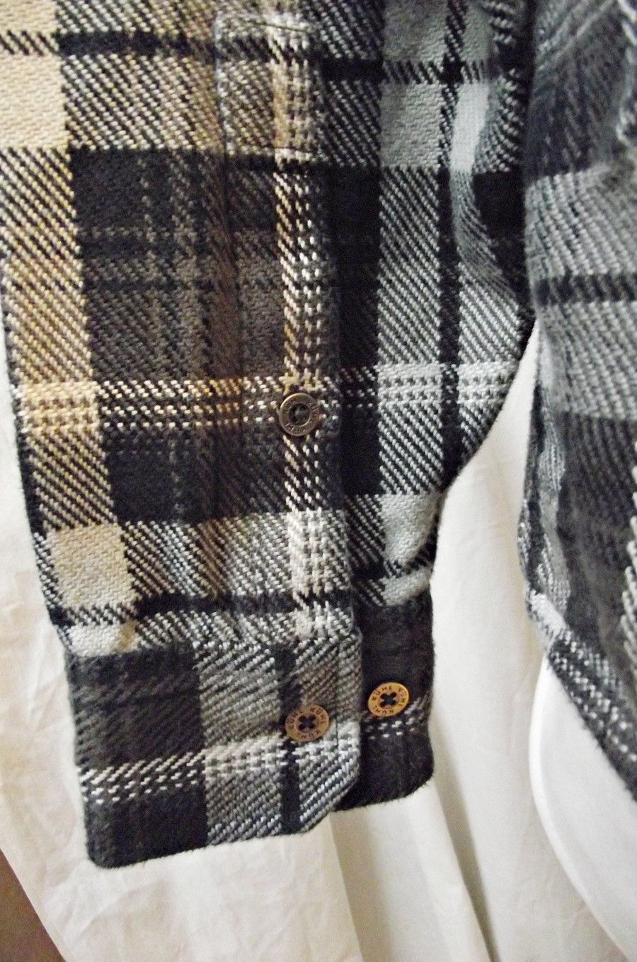Kuhl KUHL Mens Disordr Heavyweight Flannel Shirt Black Plaid 7334 Size US L / EU 52-54 / 3 - 9 Thumbnail