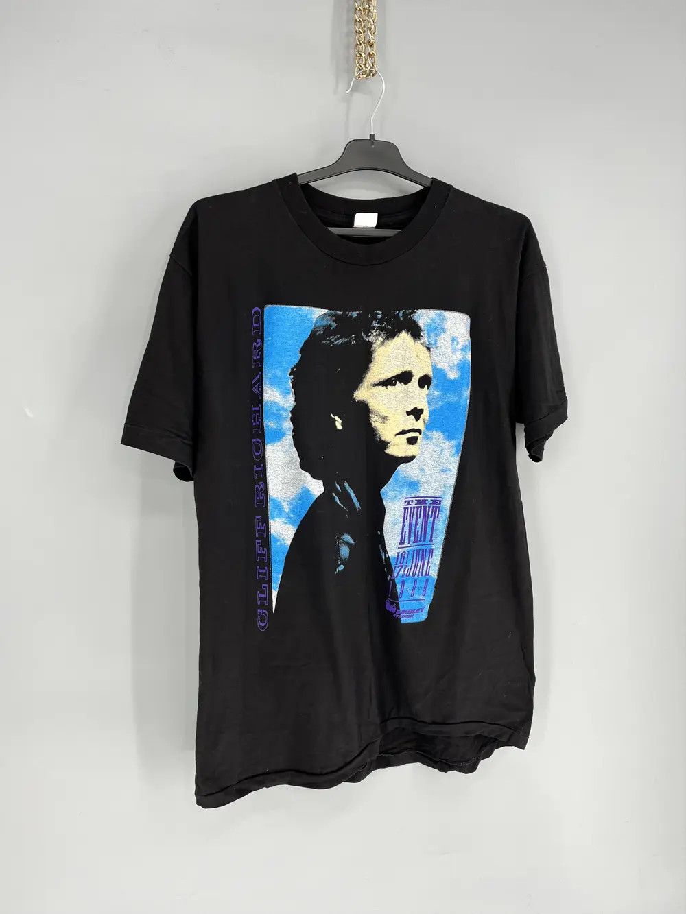 Band Tees × Vintage Vintage Cliff Richard The Event 1989 T-Shirt Size XL Size US XL / EU 56 / 4 - 2 Thumbnail