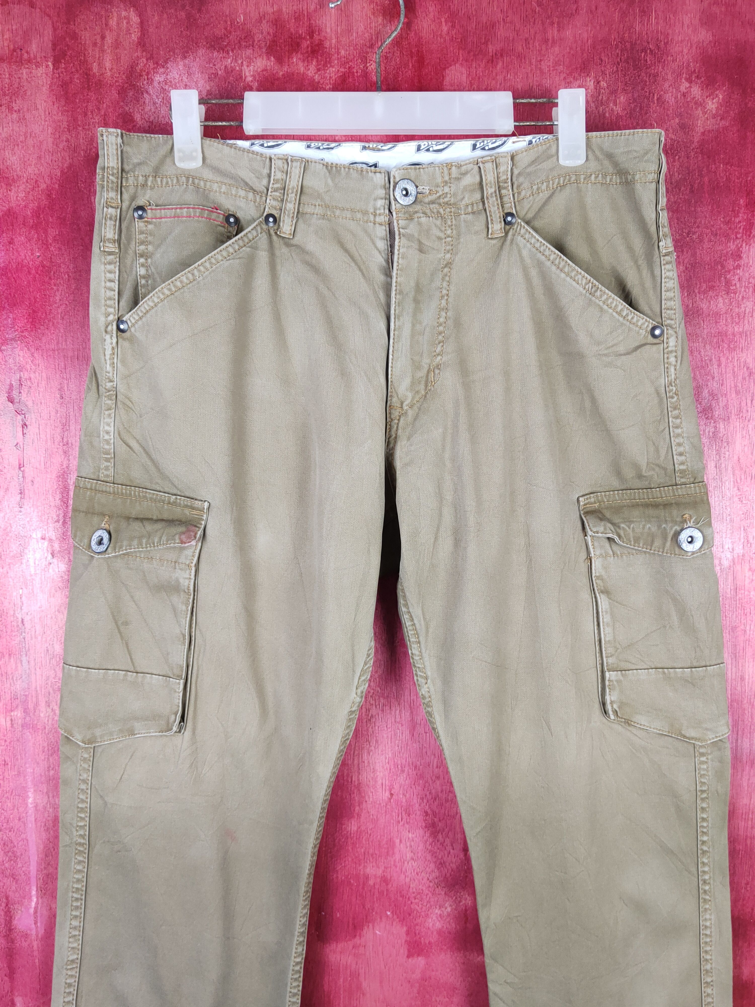Dickies Dickies Brown Multipocket Tactical Cargo Pants #S1335 Size US 33 - 2 Thumbnail