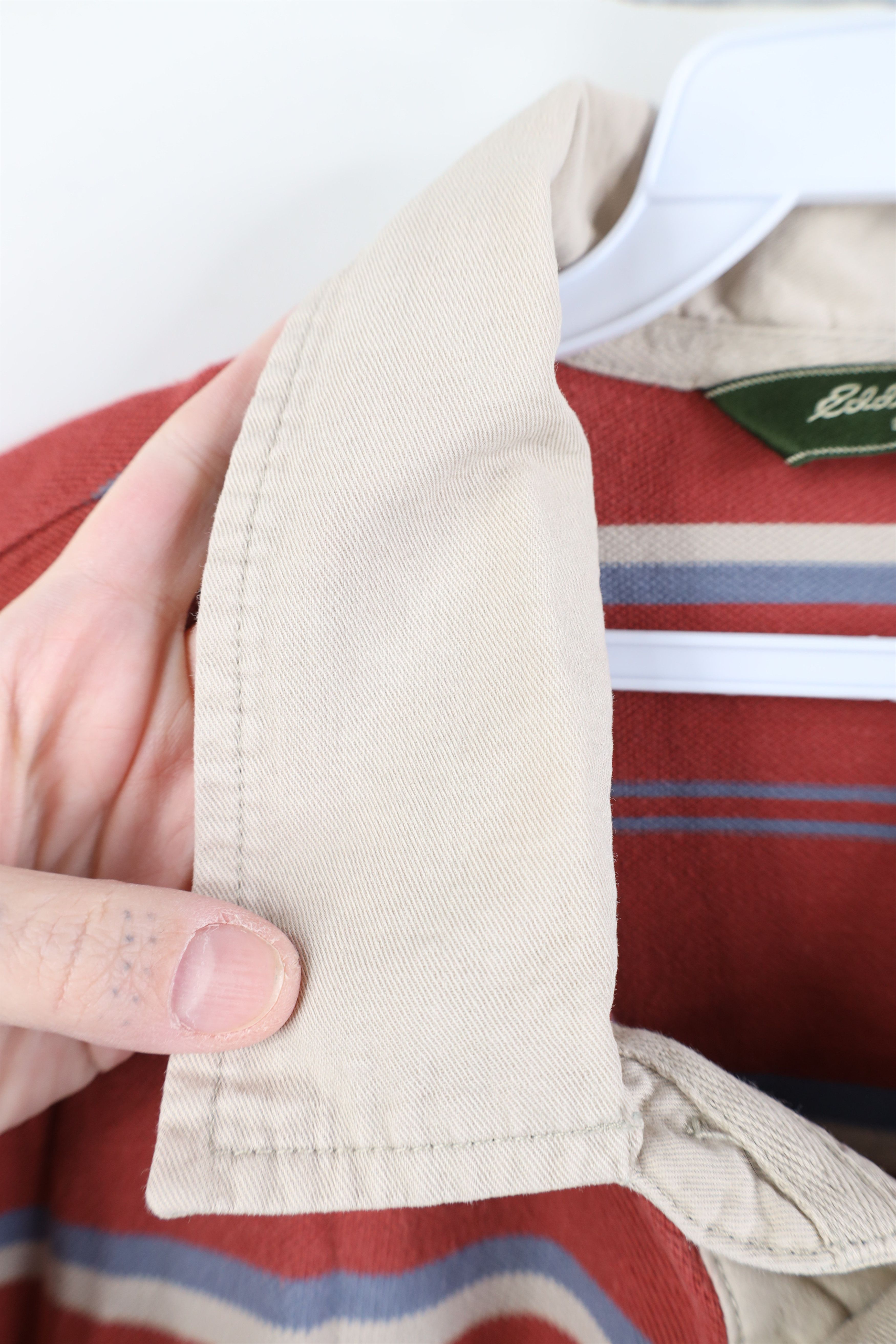 Eddie Bauer Vintage Eddie Bauer Striped Short Sleeve Rugby Polo Shirt Size US XXL / EU 58 / 5 - 8 Thumbnail