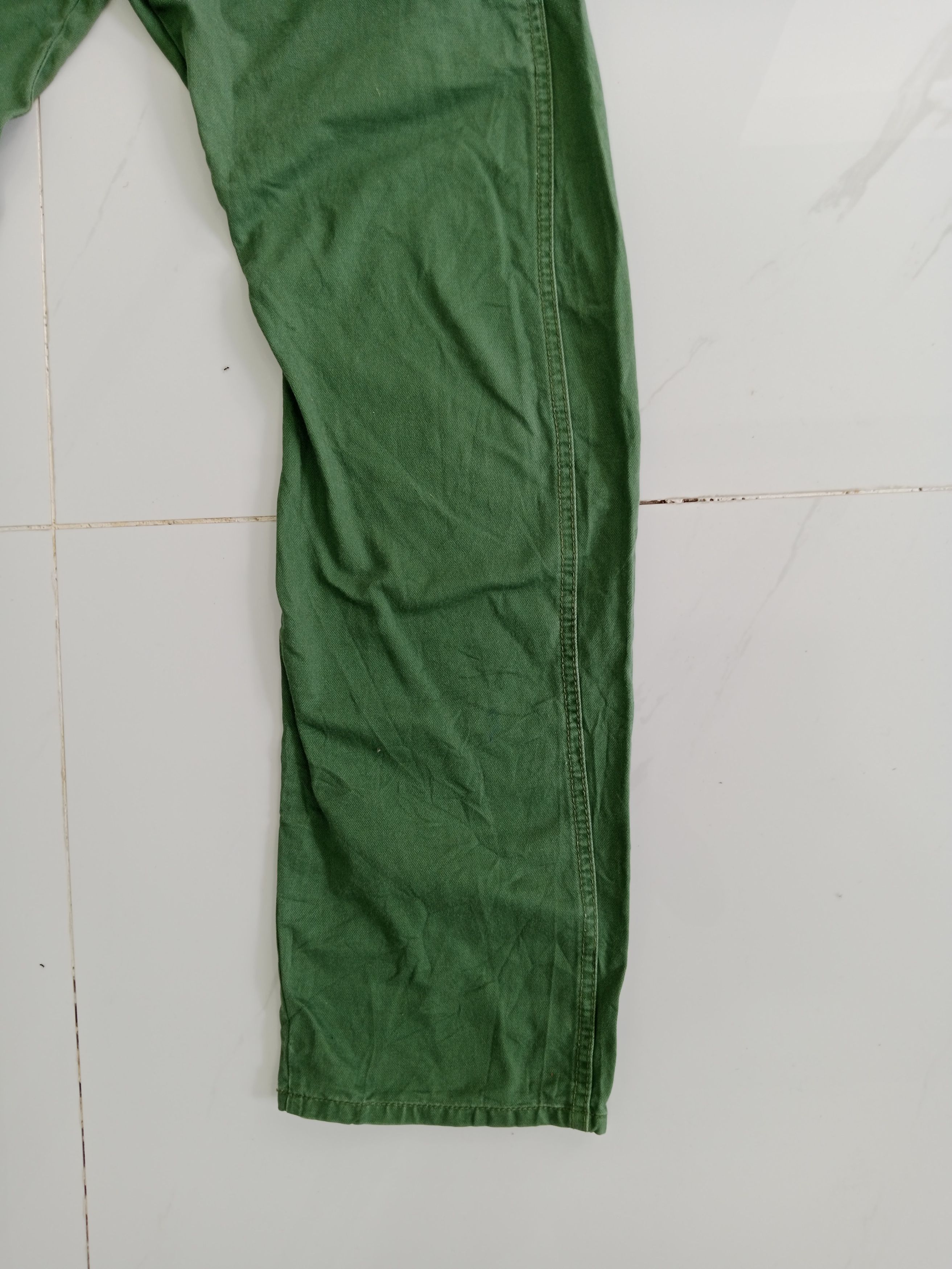 Japanese Brand Unbrand Olive Green Pants Japanese Style Size 30" / US 8 / IT 44 - 6 Thumbnail