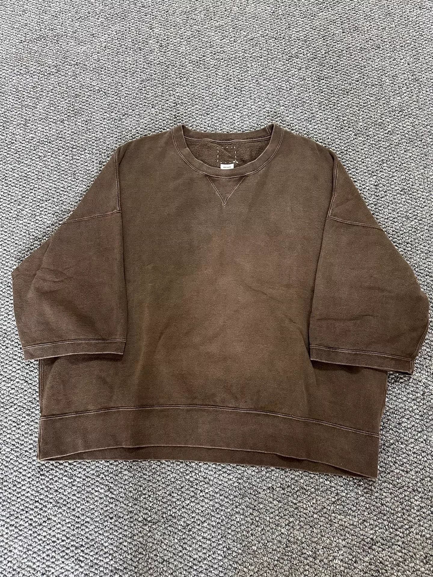 Visvim visvim Mud-Dyed 3/4 Sleeve Top Size US XL / EU 56 / 4 - 2 Thumbnail