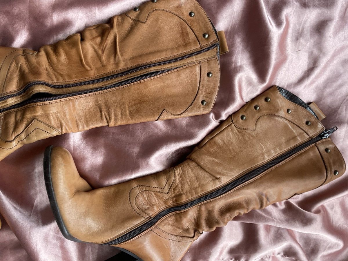 Vintage Vintage leather boots Size US 5.5 / IT 35.5 - 13 Thumbnail