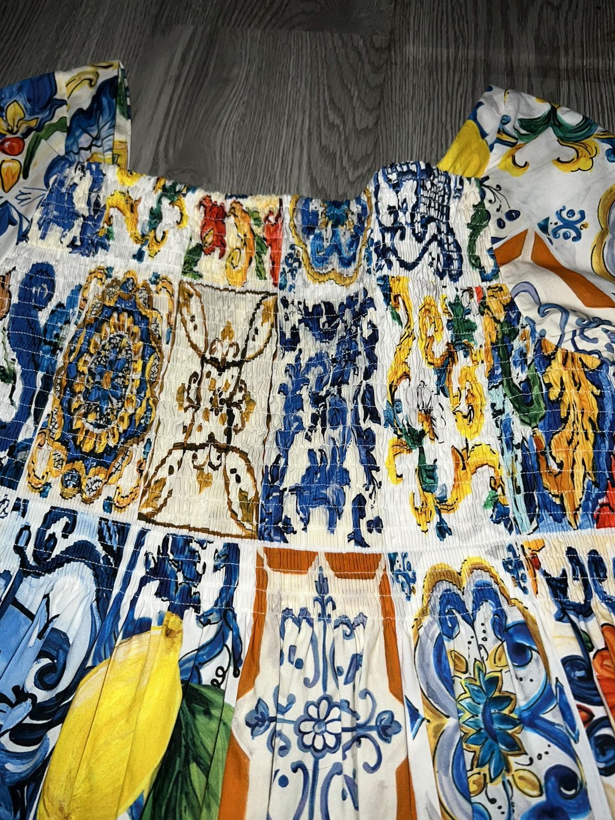Dolce & Gabbana Dolce&Gabbana I Love Maiolica Dress🌸💖 Size S / US 4 / IT 40 - 8 Thumbnail