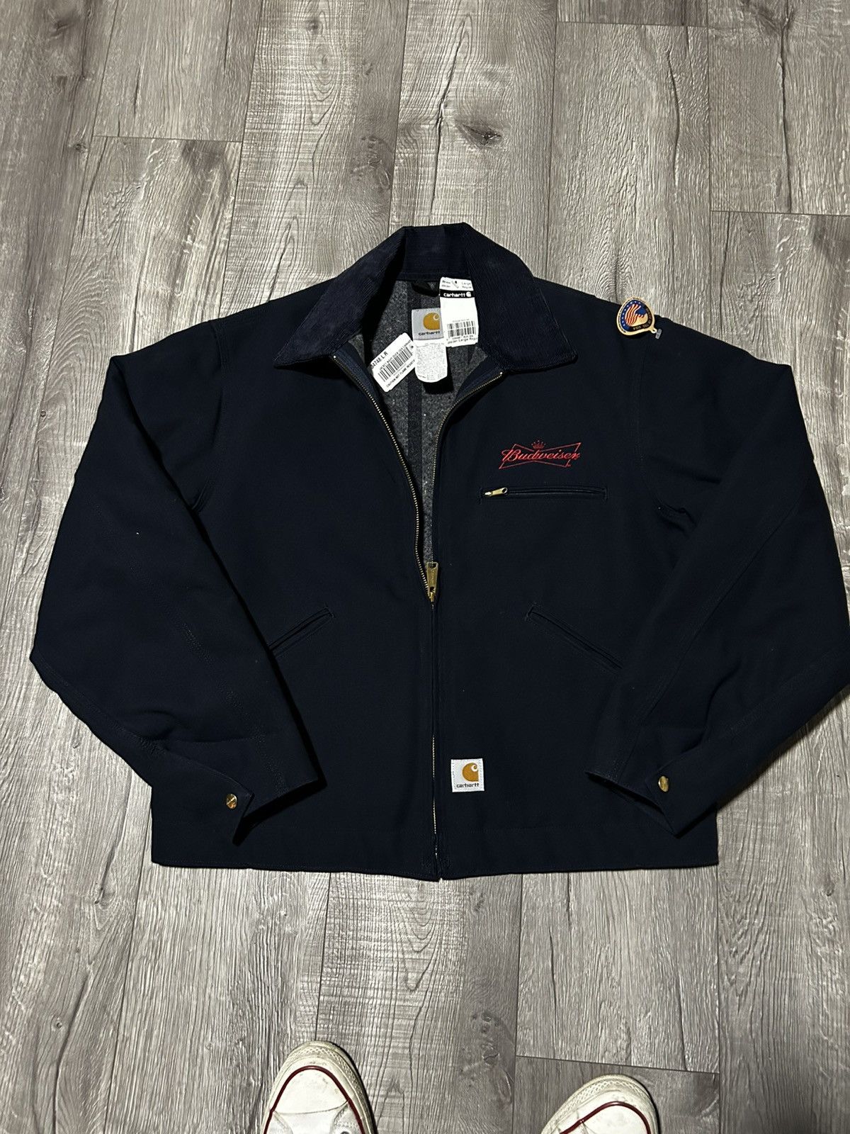 Carhartt Carhartt Detriot Jacket J01 DNY Dark Navy Size 40