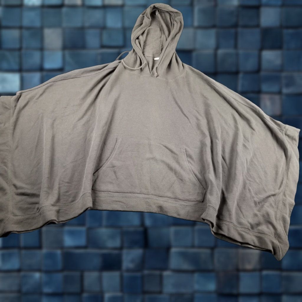 Joie SOFT JOIE Gray Cozy Hoodie Poncho Sweater Women Large L Pullover Size L / US 10 / IT 46 - 1 Thumbnail