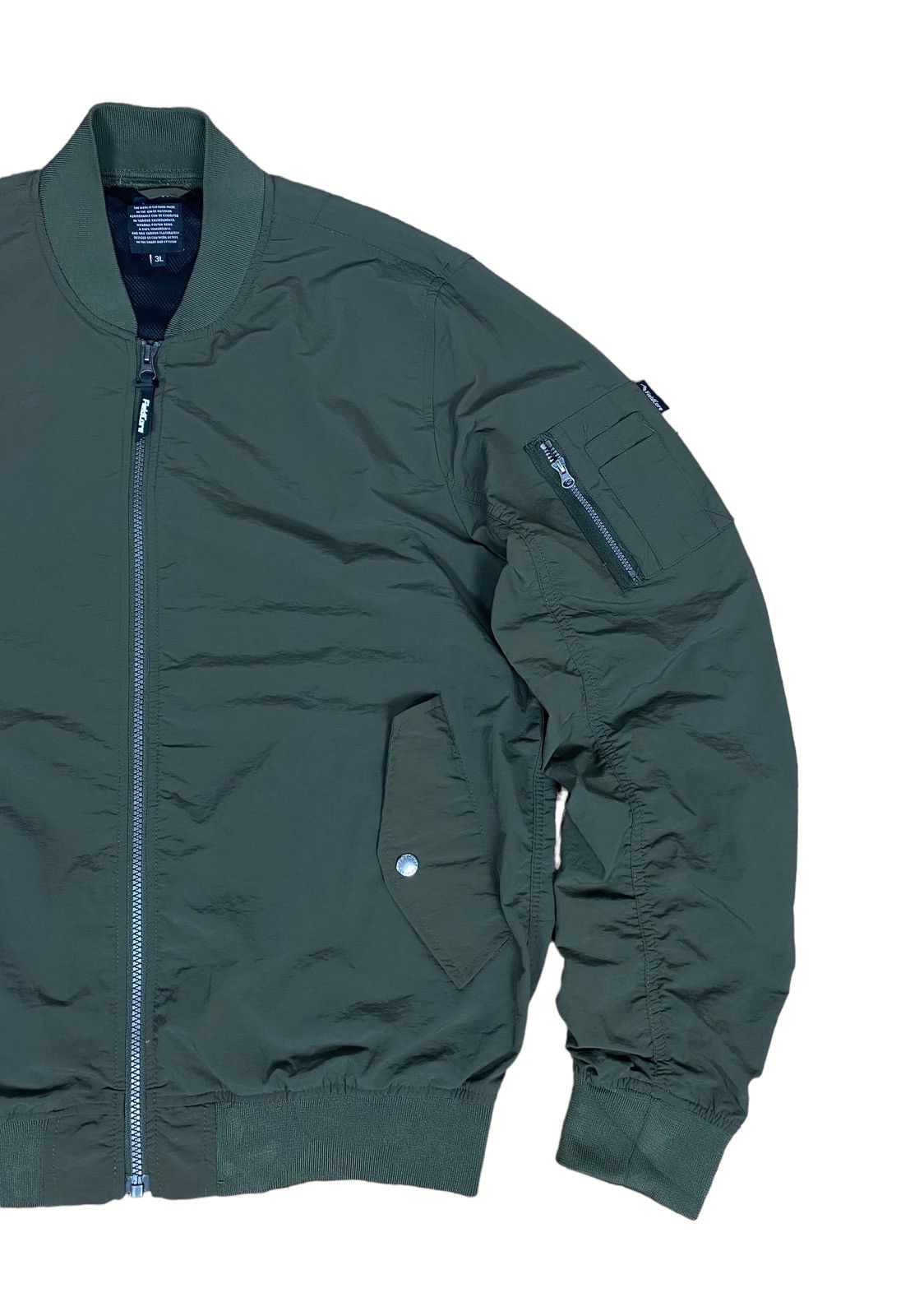 Japanese Brand Rare‼️ Fieldcore Bomber Jacket Olive Green Size US M / EU 48-50 / 2 - 3 Thumbnail