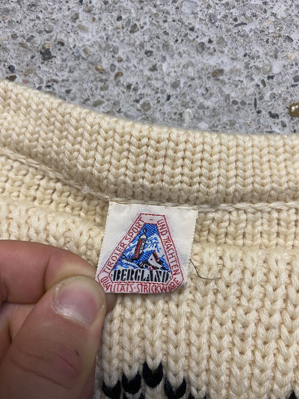 Folk Knitwear sweater folk made in austria eagle handmade wool Size US M / EU 48-50 / 2 - 3 Thumbnail