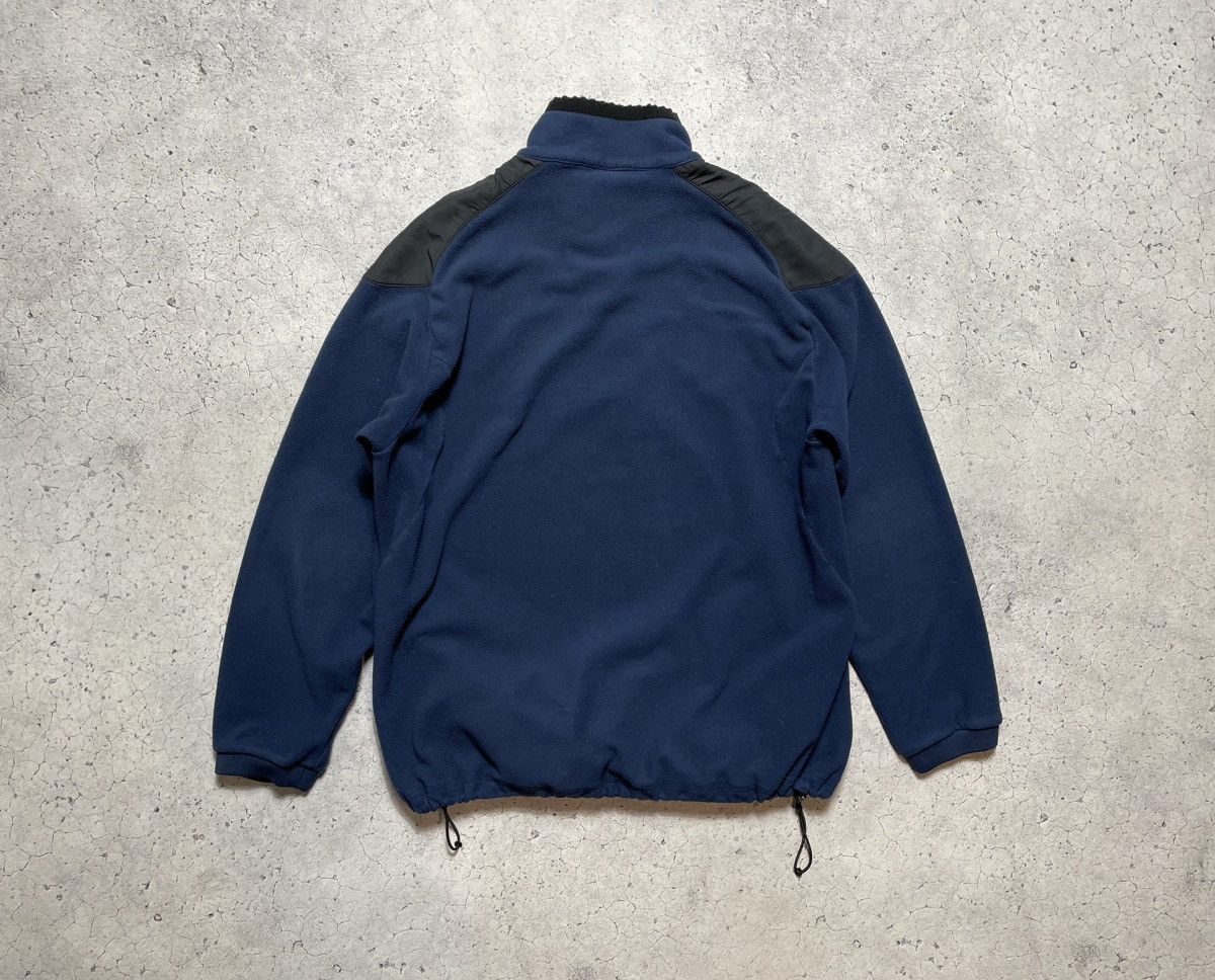 Nike × Vintage Vintage Fleece 1/4 Zip Pullover Nike Y2K Drill Swoosh Size US XXL / EU 58 / 5 - 2 Thumbnail