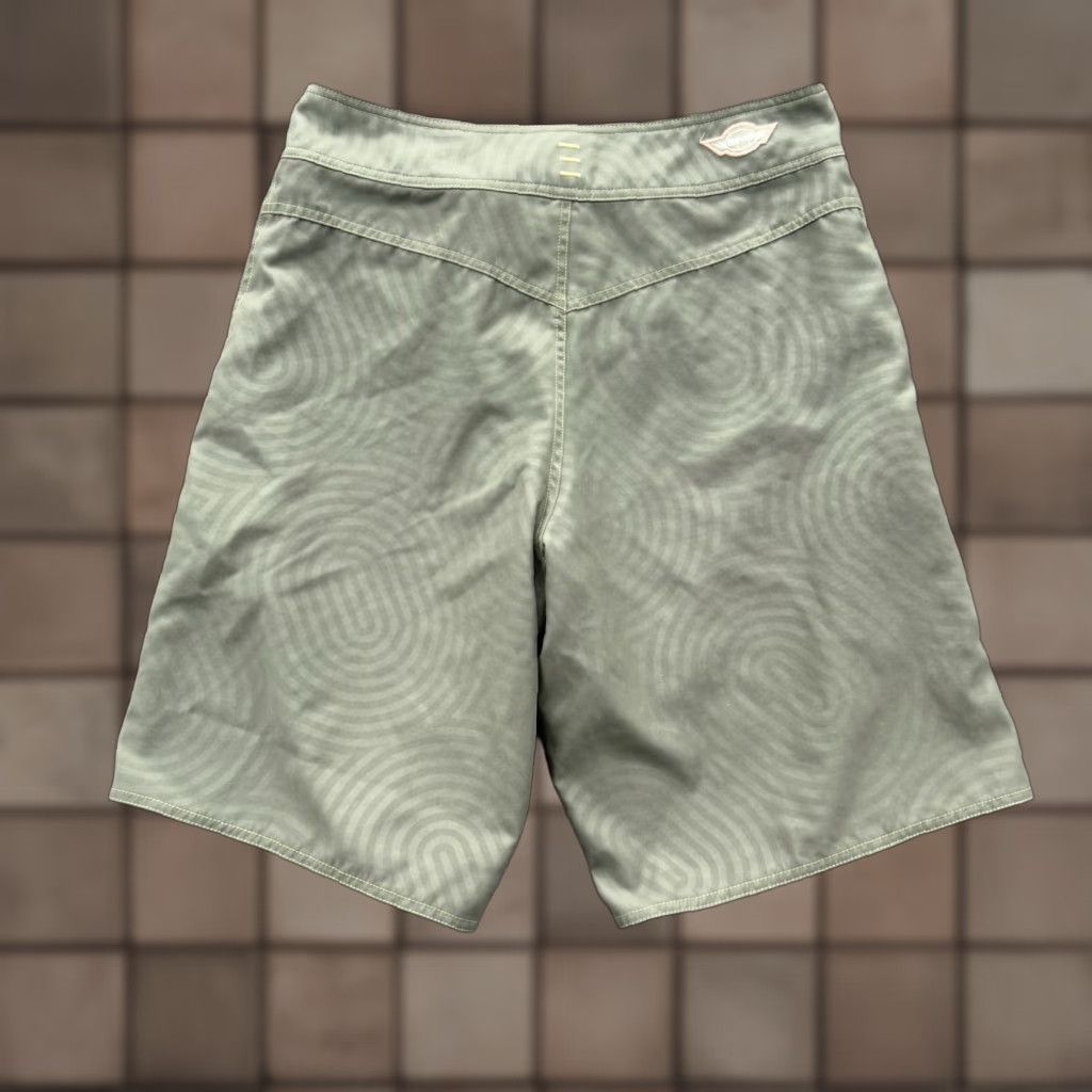 Swims SIMS Board Shorts Men 34 Green Multicolor 100% Polyester 10" Inseam Beach Swim Bottoms Geometric Pattern Size US 34 / EU 50 - 1 Thumbnail