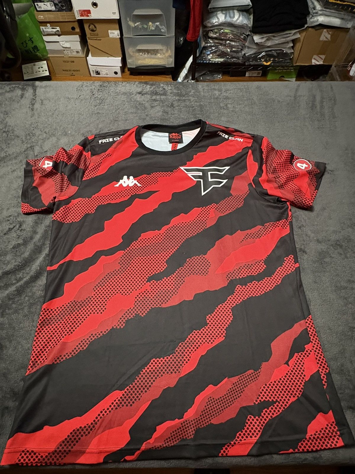 FaZe × Kappa Faze x Kappa FIFA Jersey Size US XL / EU 56 / 4 - 1 Thumbnail