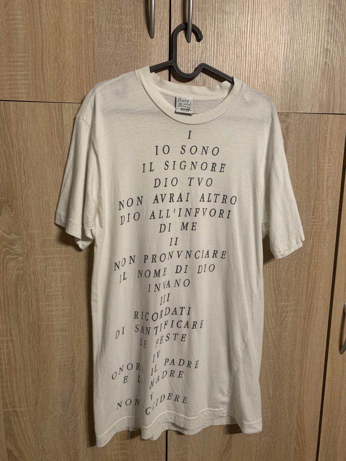 Moschino designer couture archive luxury fashion style 90s