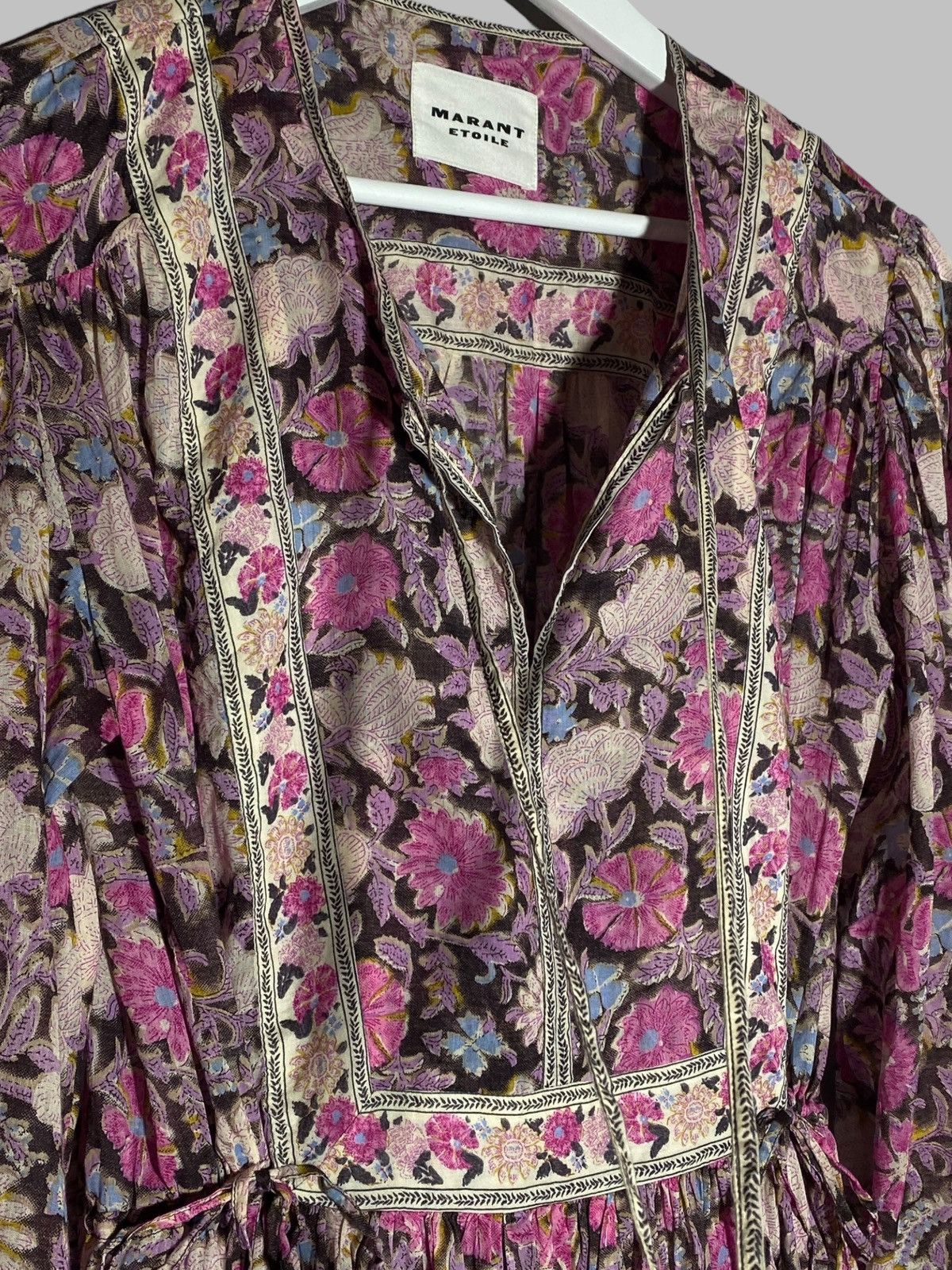 Isabel Marant Etoile Isabel Marant Etoile Gilinesia RRP 425£ Floral Print Dress Size S / US 4 / IT 40 - 15 Thumbnail
