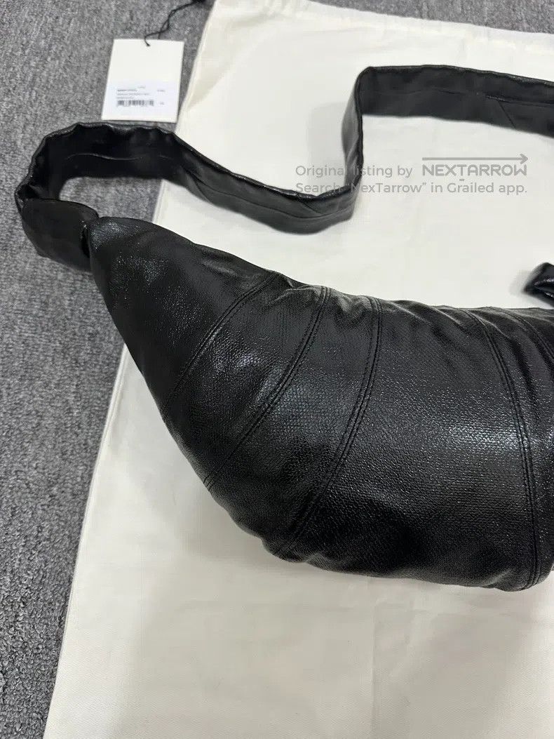 Lemaire LEMAIRE 2025SS black coated bag i Size ONE SIZE - 6 Thumbnail