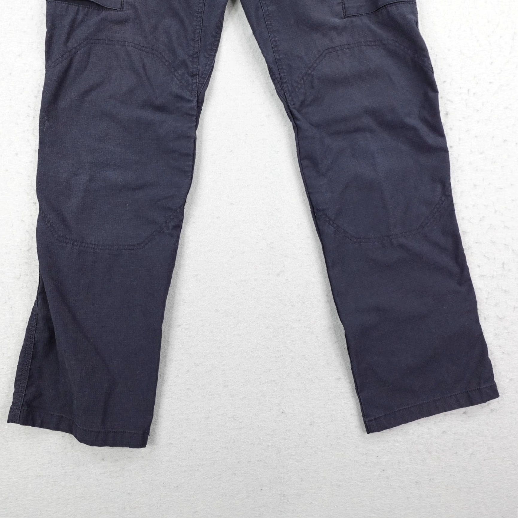 Vintage First Tactical Pants Mens 32x34 Navy Blue Cargo Ripstop BDU Utility EMS Work Pants Size US 32 / EU 48 - 3 Thumbnail