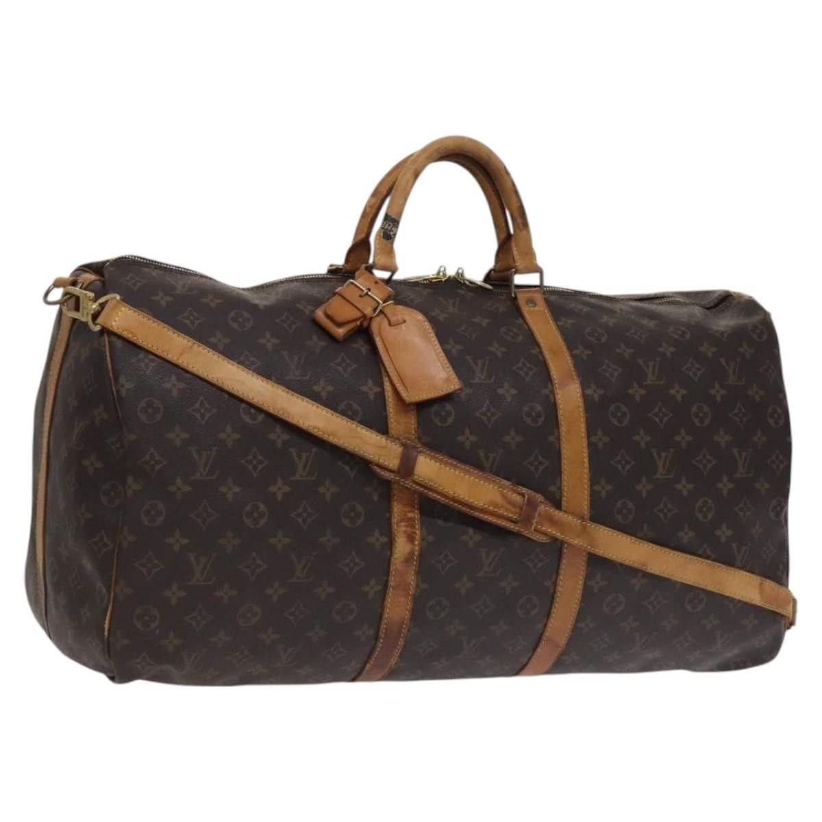 Louis Vuitton LOUIS VUITTON Monogram Keepall Bandouliere 60 Boston Bag Size ONE SIZE - 1 Thumbnail