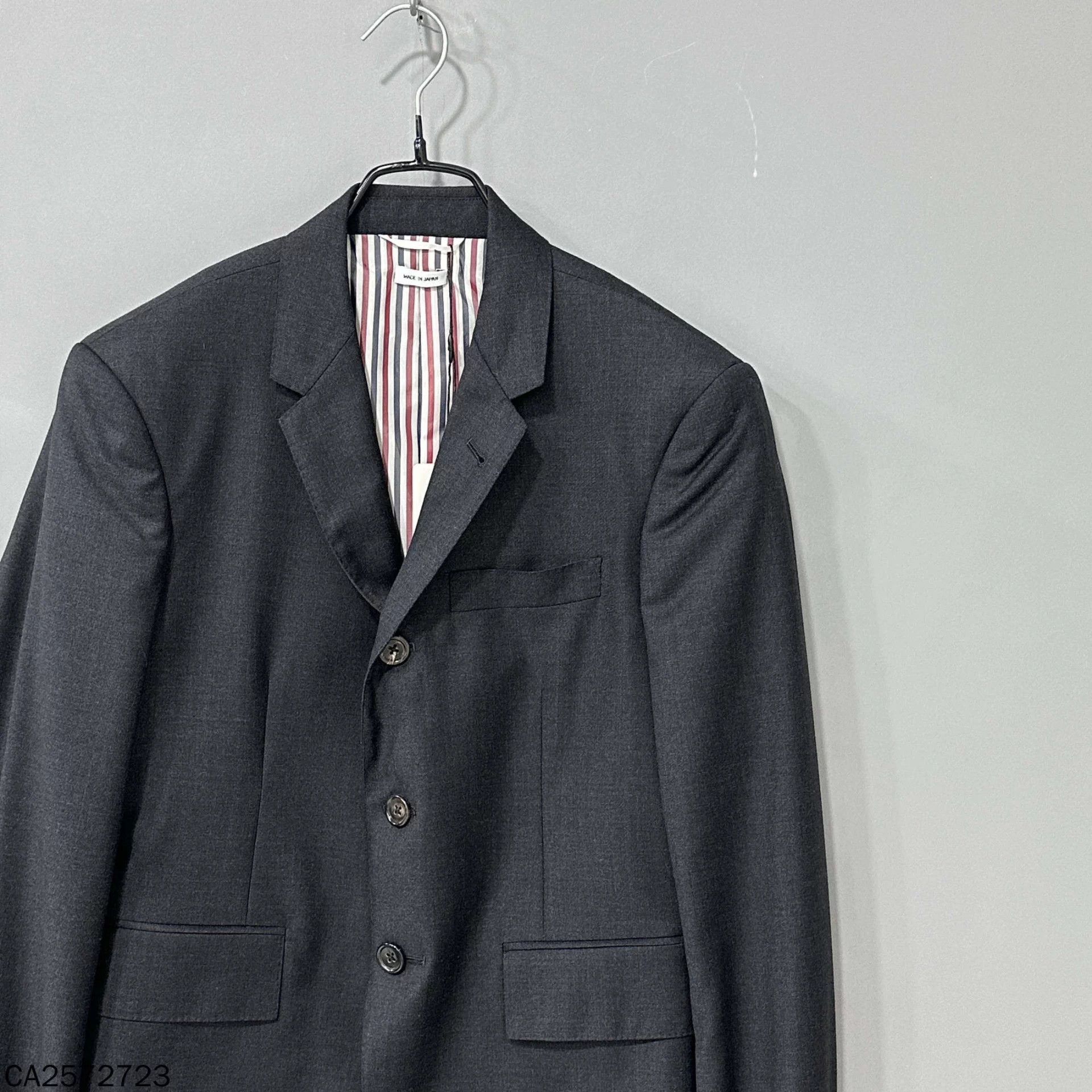 Thom Browne Thom Browne Classic Wool Suit Jacket Size 1 Size 36S - 2 Thumbnail
