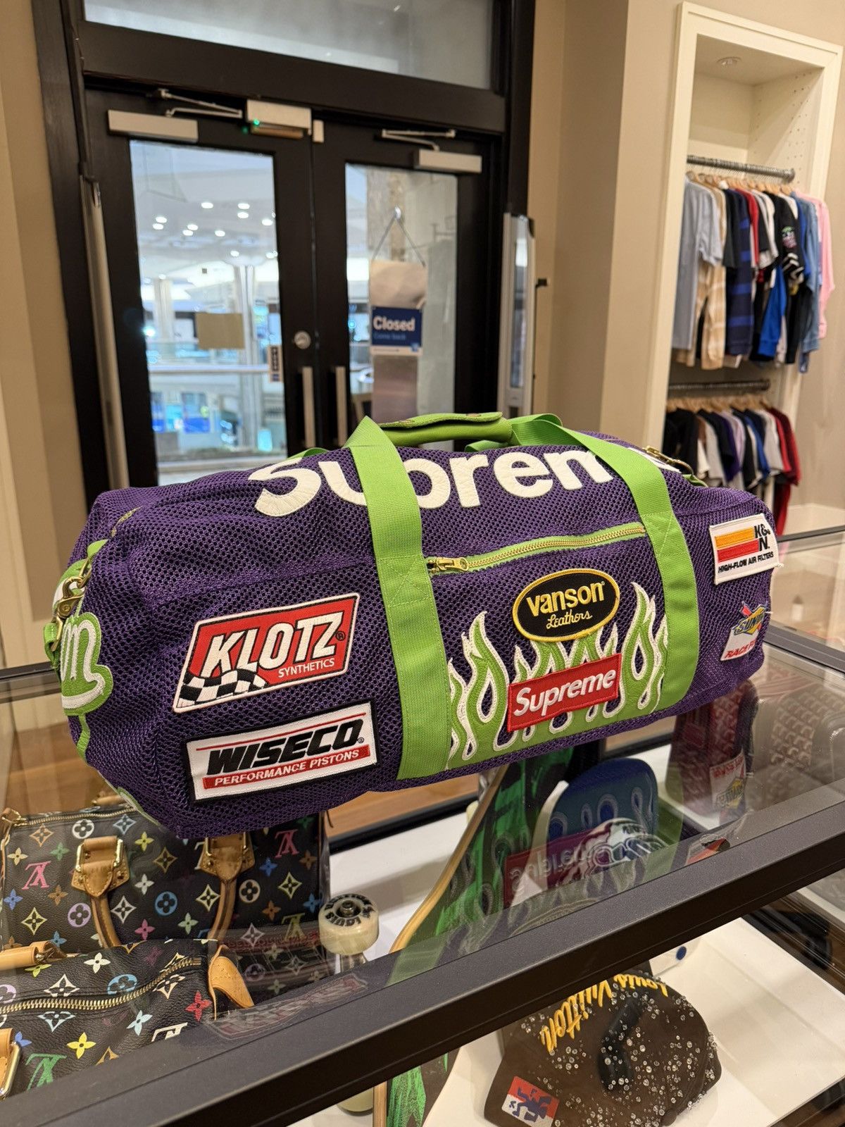 Supreme × Vanson Leathers Supreme x Vanson Leathers Cordura Mesh Duffle Bag Size ONE SIZE - 1 Thumbnail