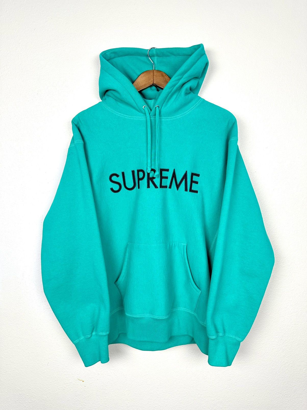 Supreme Kate Moss Hooded Sweatshirt Black Men's - FW24 - US