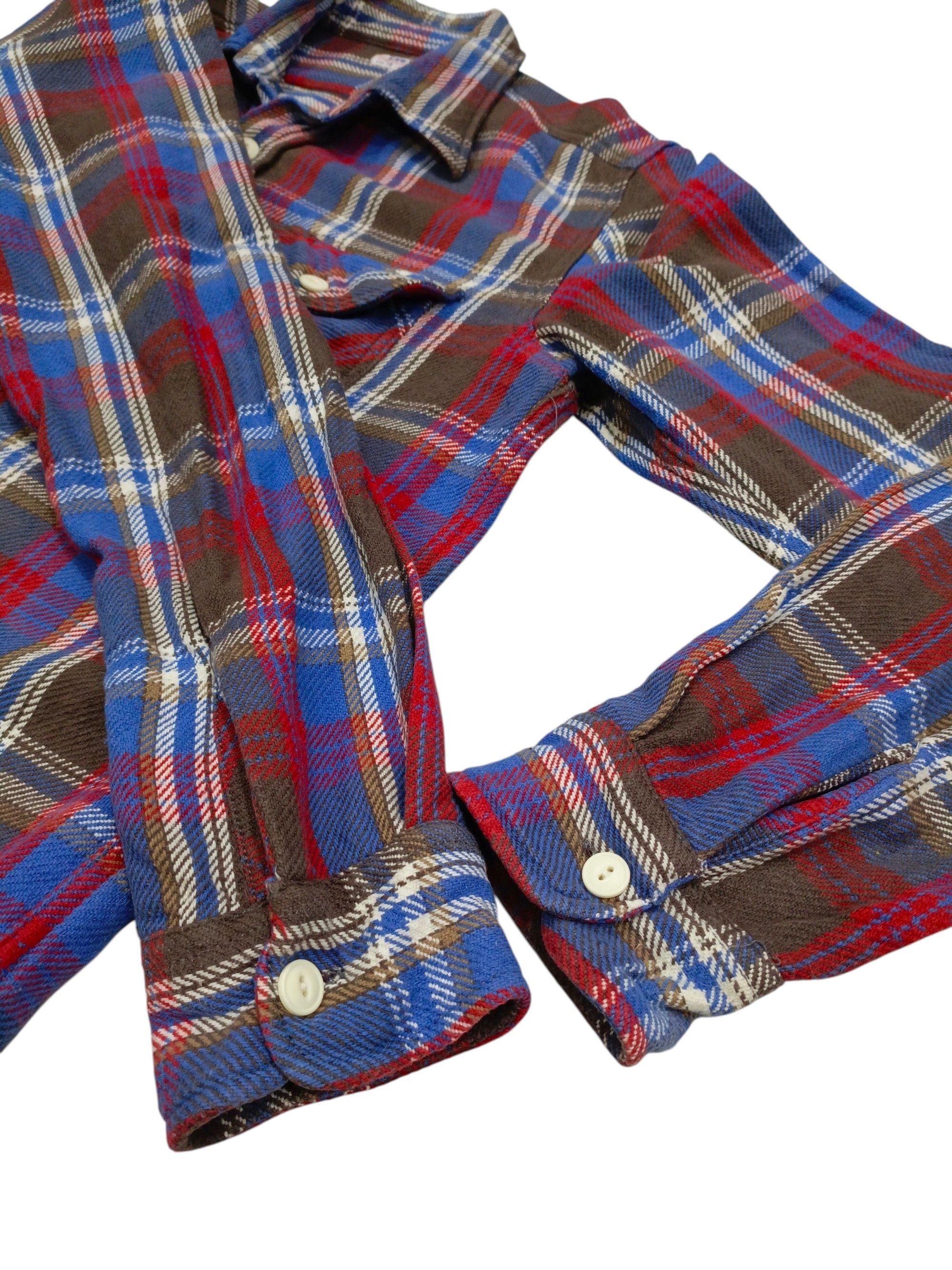 Lee Vintage Lee Flannel Double Pocket Shirt Size US M / EU 48-50 / 2 - 9 Thumbnail
