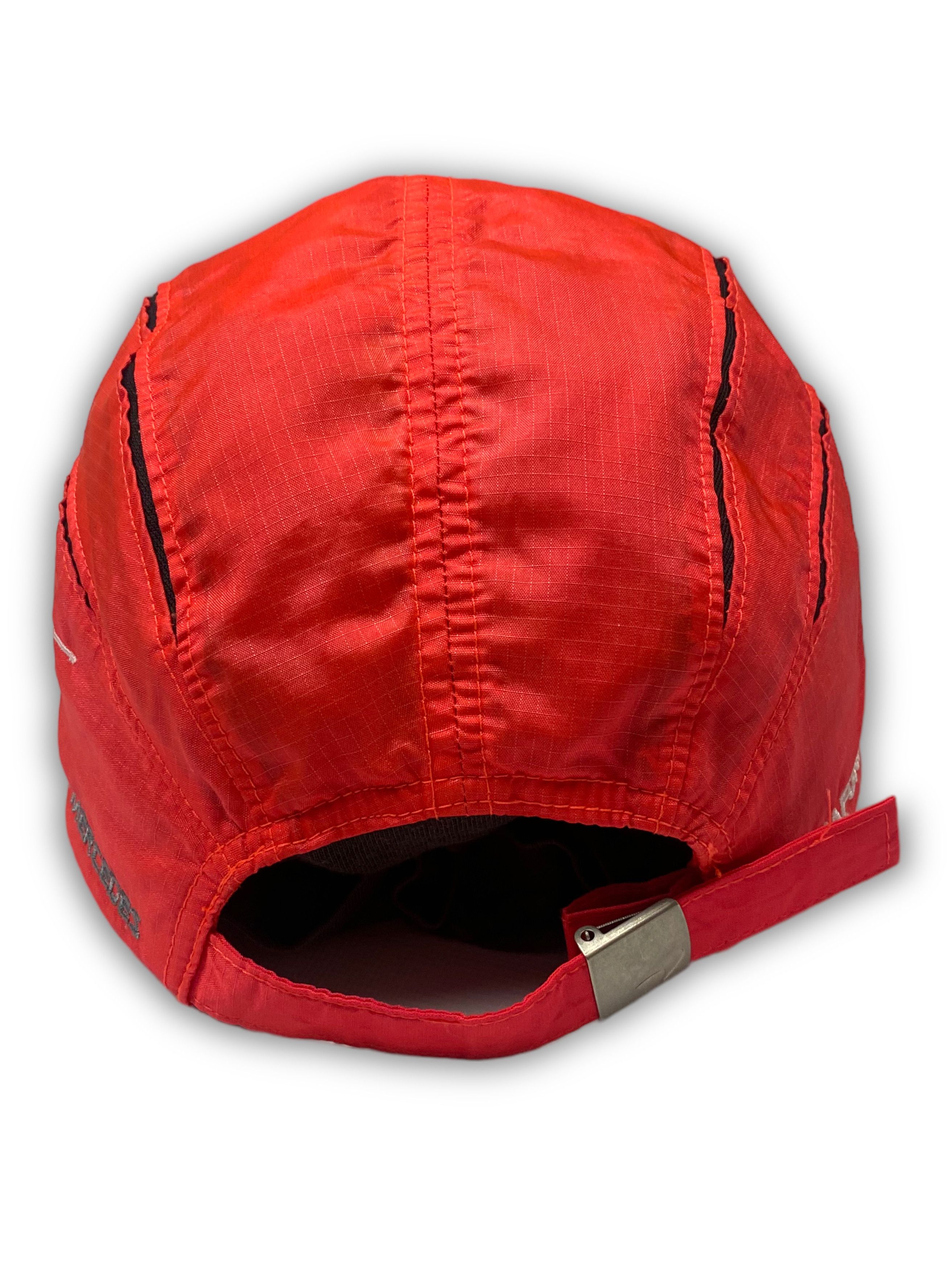 Mercedes-Benz Vintage MERCEDES MCLAREN Red Nylon Shell 5-Panel Cap M562 Size ONE SIZE - 3 Thumbnail