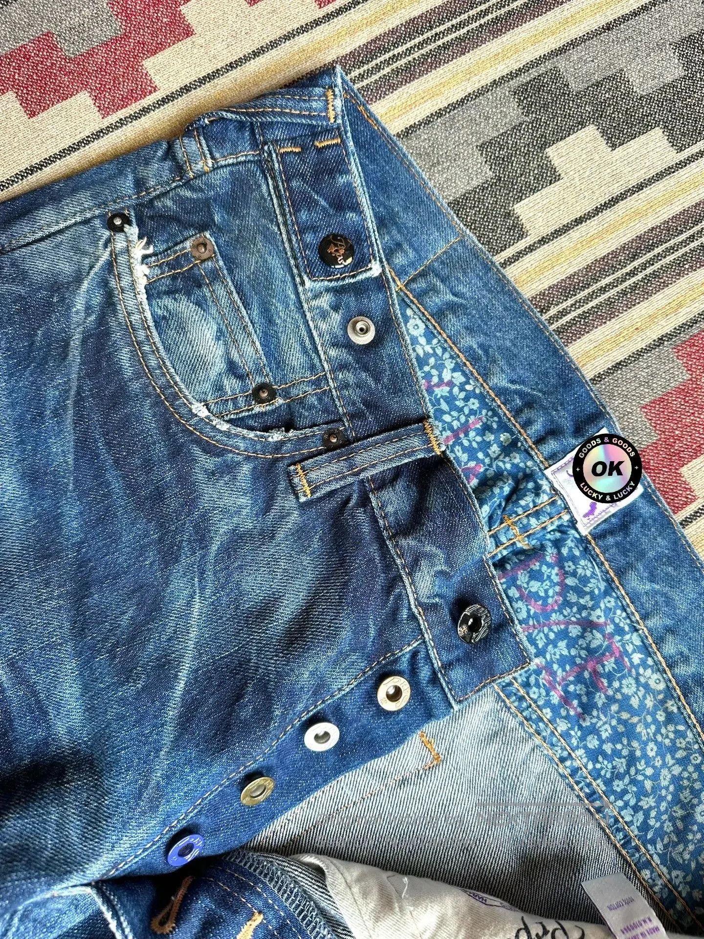 Prps Prps Vintage Washed Sample Jeans. Size US 32 / EU 48 - 4 Thumbnail