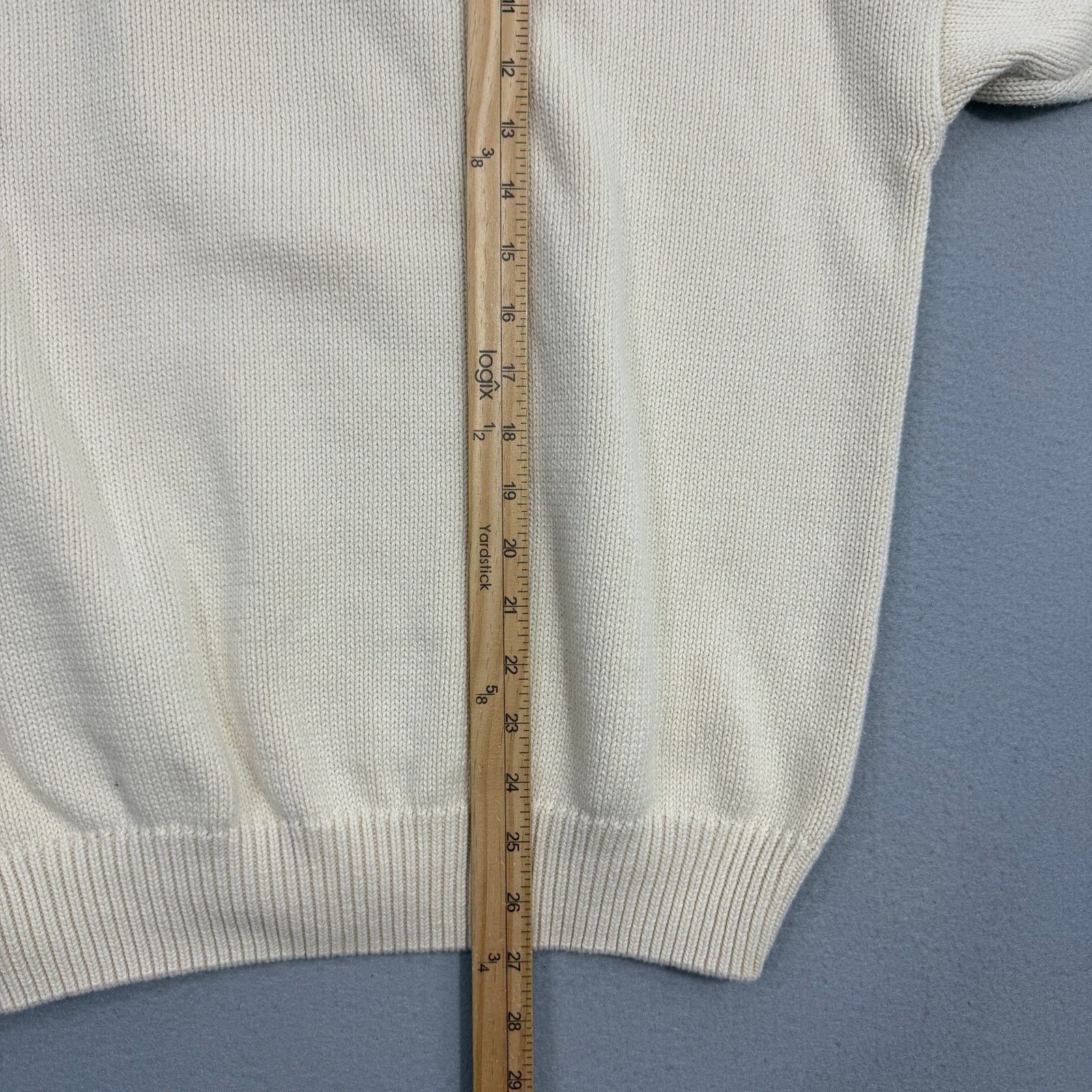 Vintage Vintage Jantzen Golf Sweater Men's XL Cream Crewneck 90s Size US XL / EU 56 / 4 - 10 Thumbnail